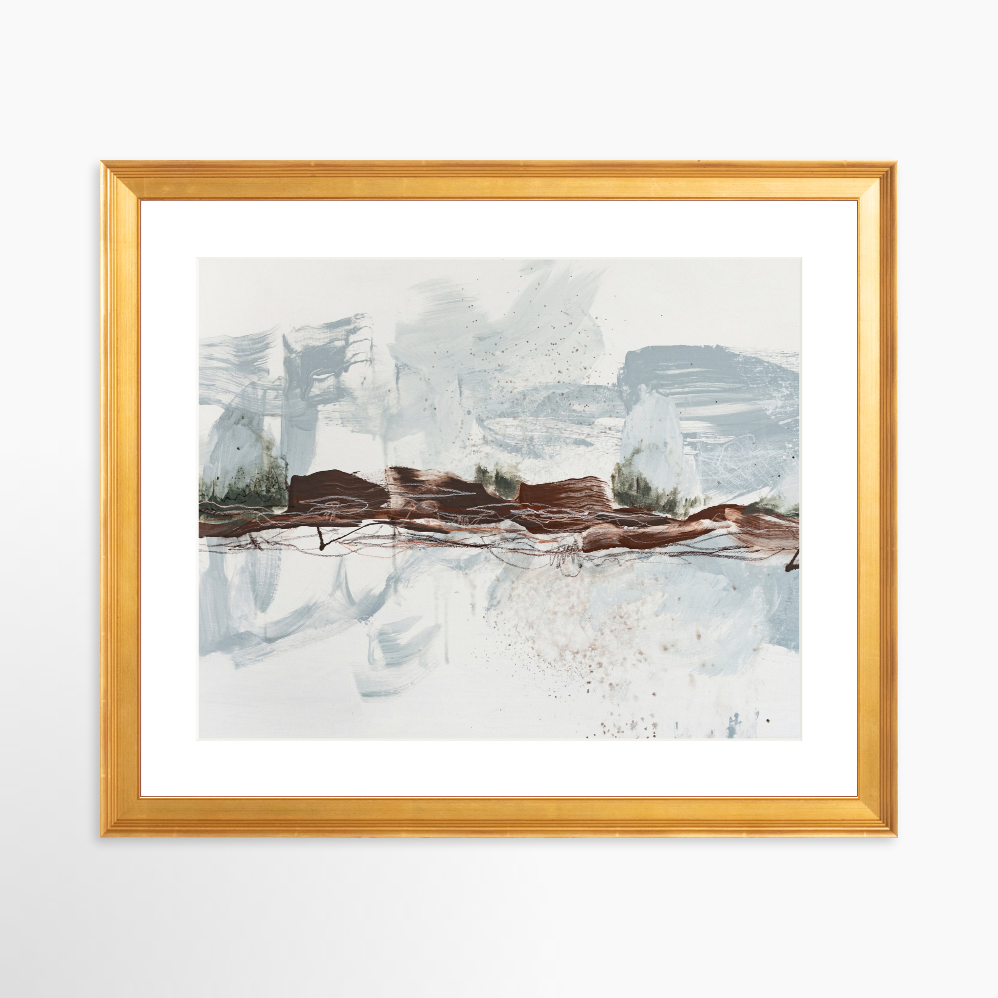 30x24 / Certificate Gold Frame + White Mat