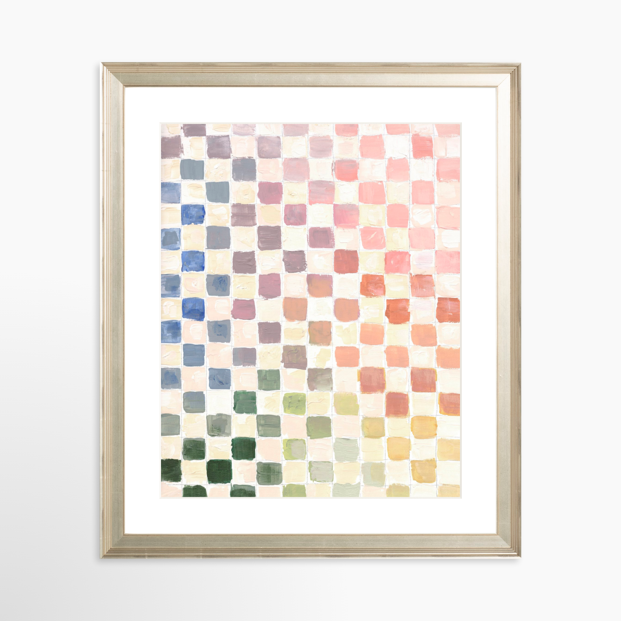 24x30 / Certificate Silver Frame + White Mat