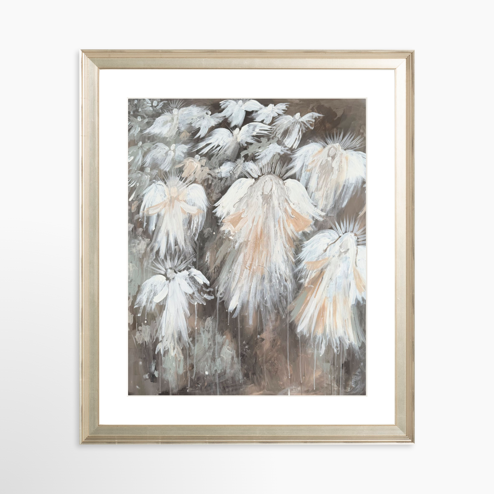 24x30 / Certificate Silver Frame + White Mat