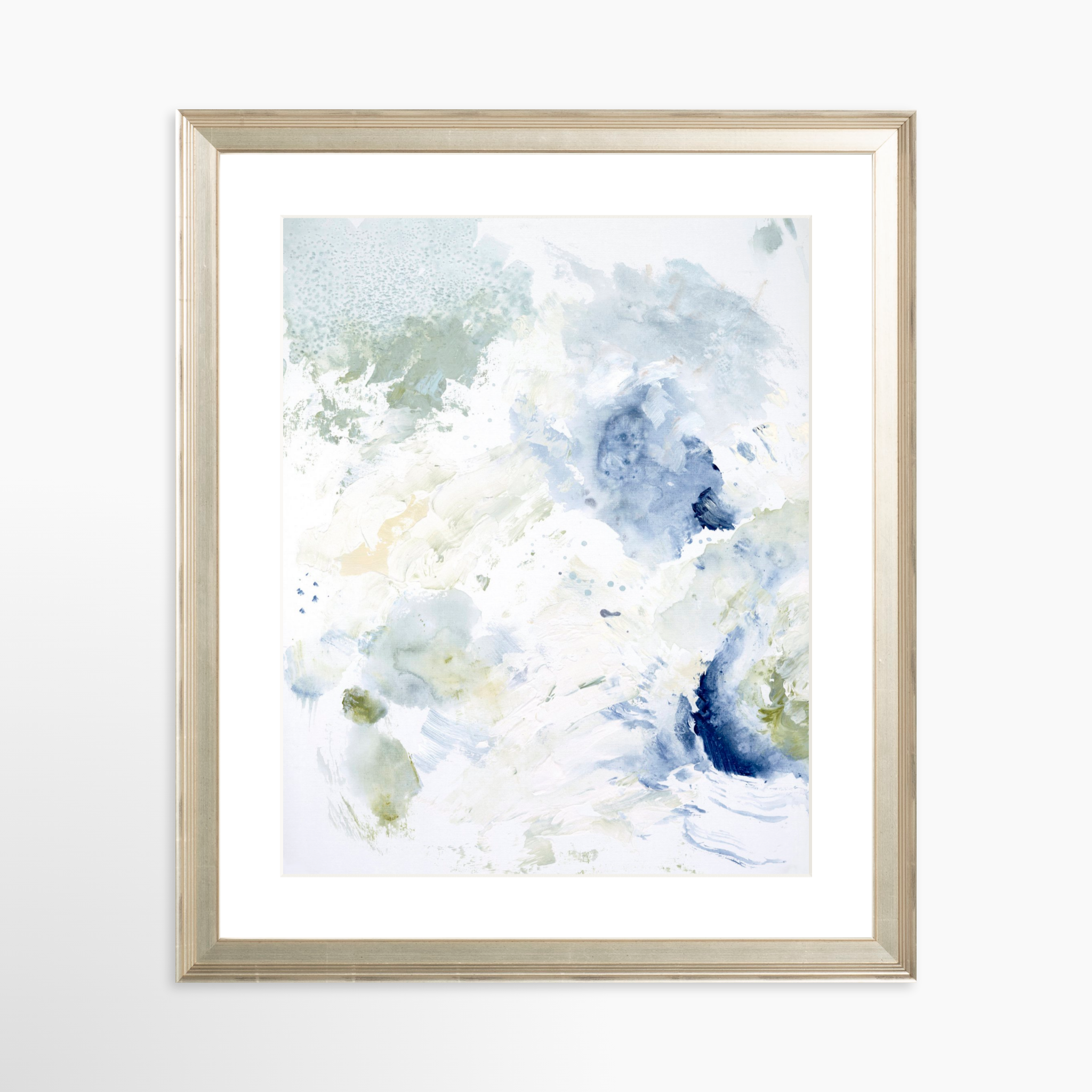 24x30 / Certificate Silver Frame + White Mat