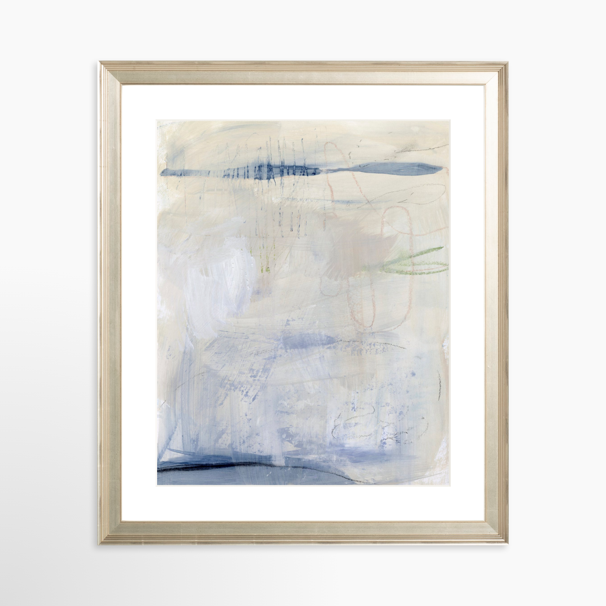 24x30 / Certificate Silver Frame + White Mat