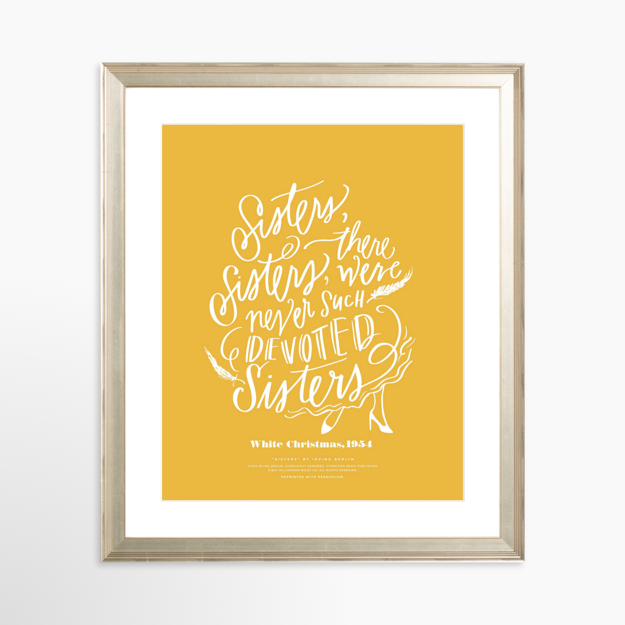 24x30 / Certificate Silver Frame + White Mat