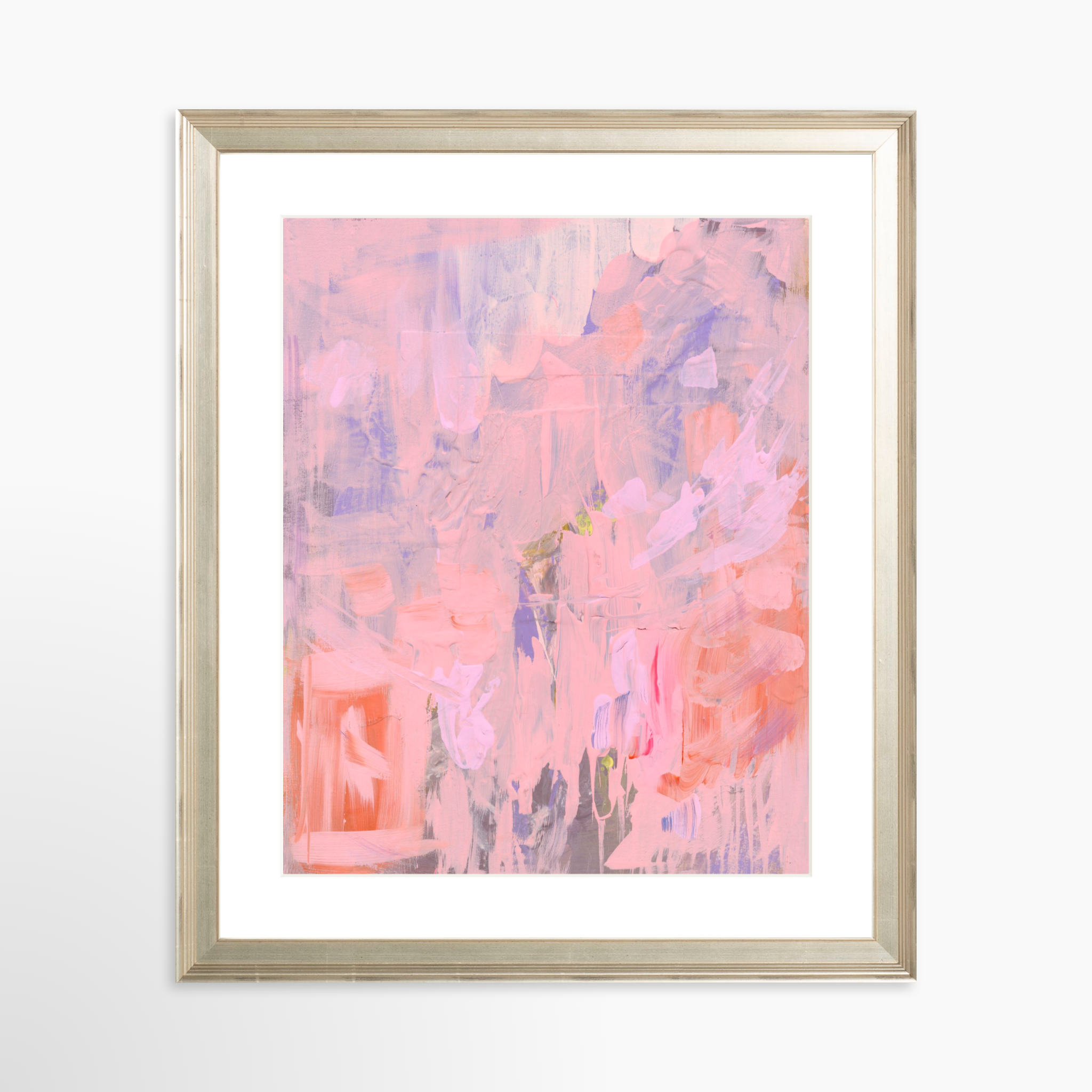 24x30 / Certificate Silver Frame + White Mat