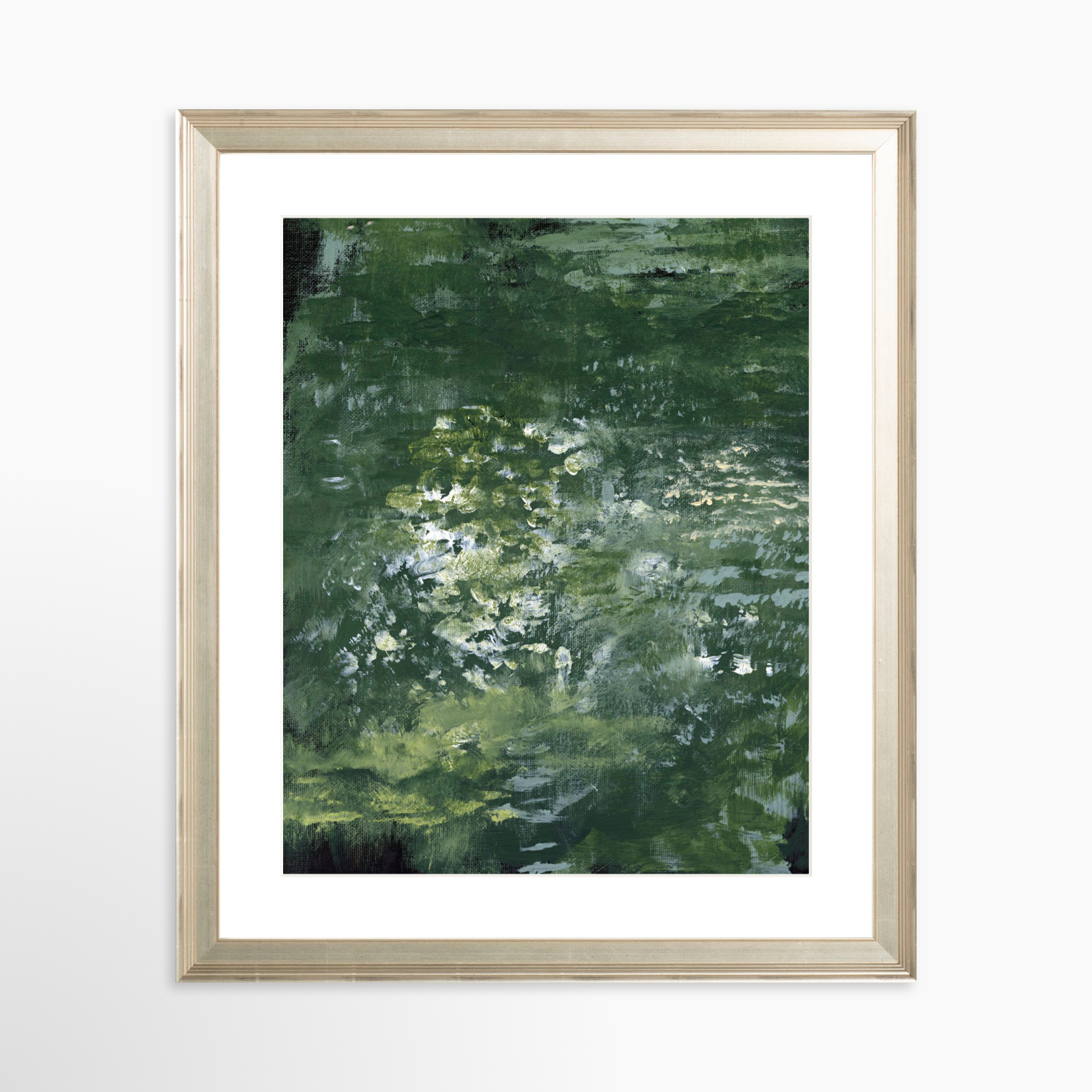 24x30 / Certificate Silver Frame + White Mat