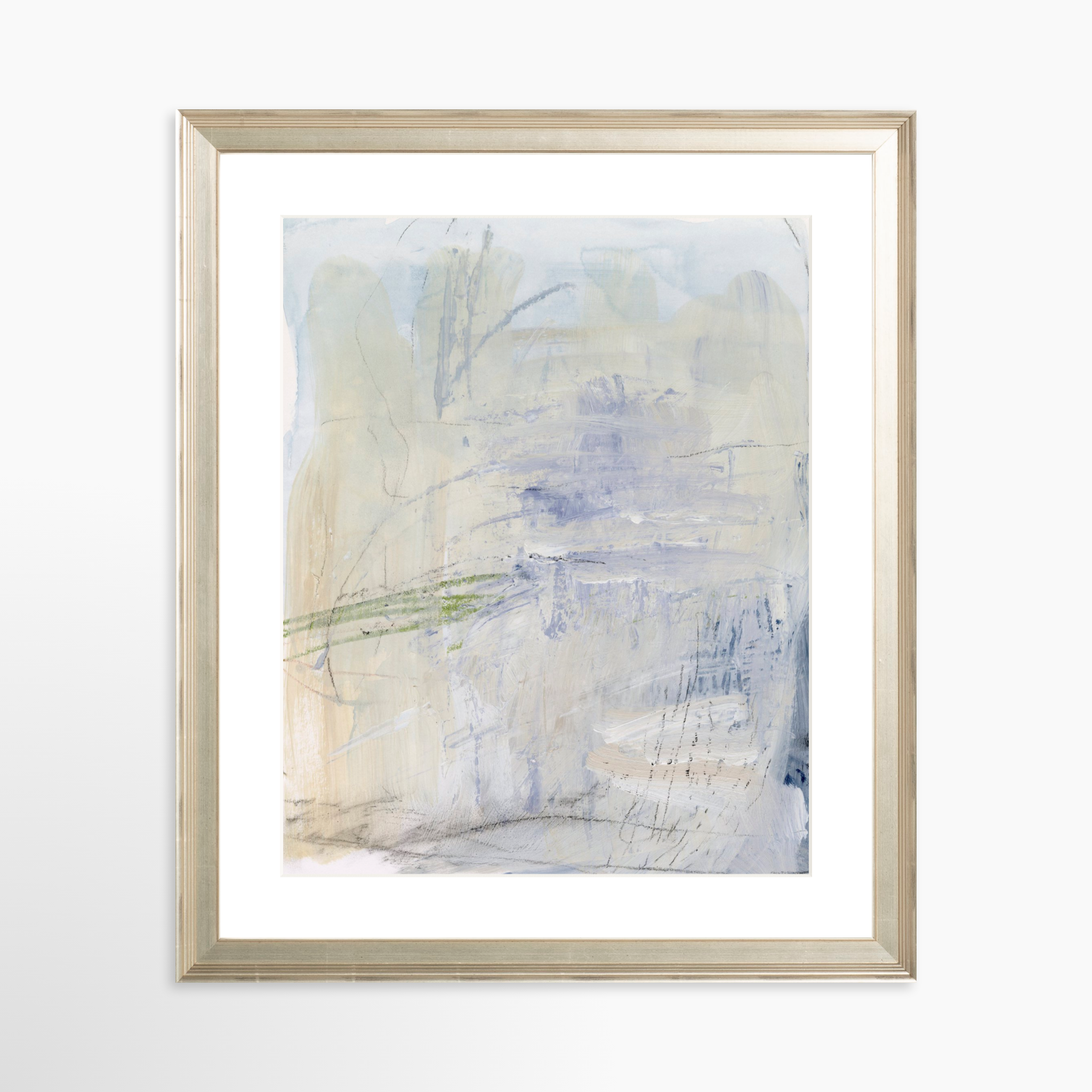 24x30 / Certificate Silver Frame + White Mat