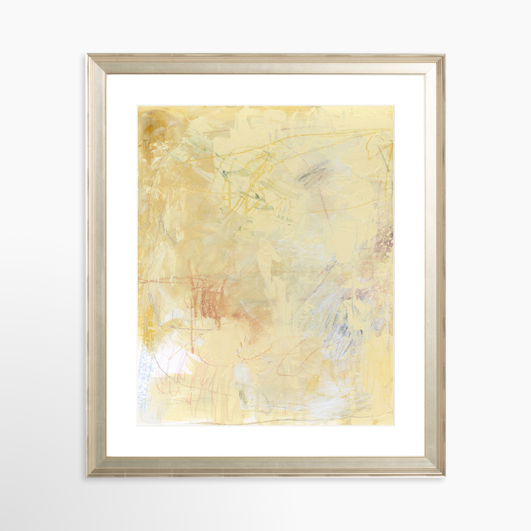 24x30 / Certificate Silver Frame + White Mat