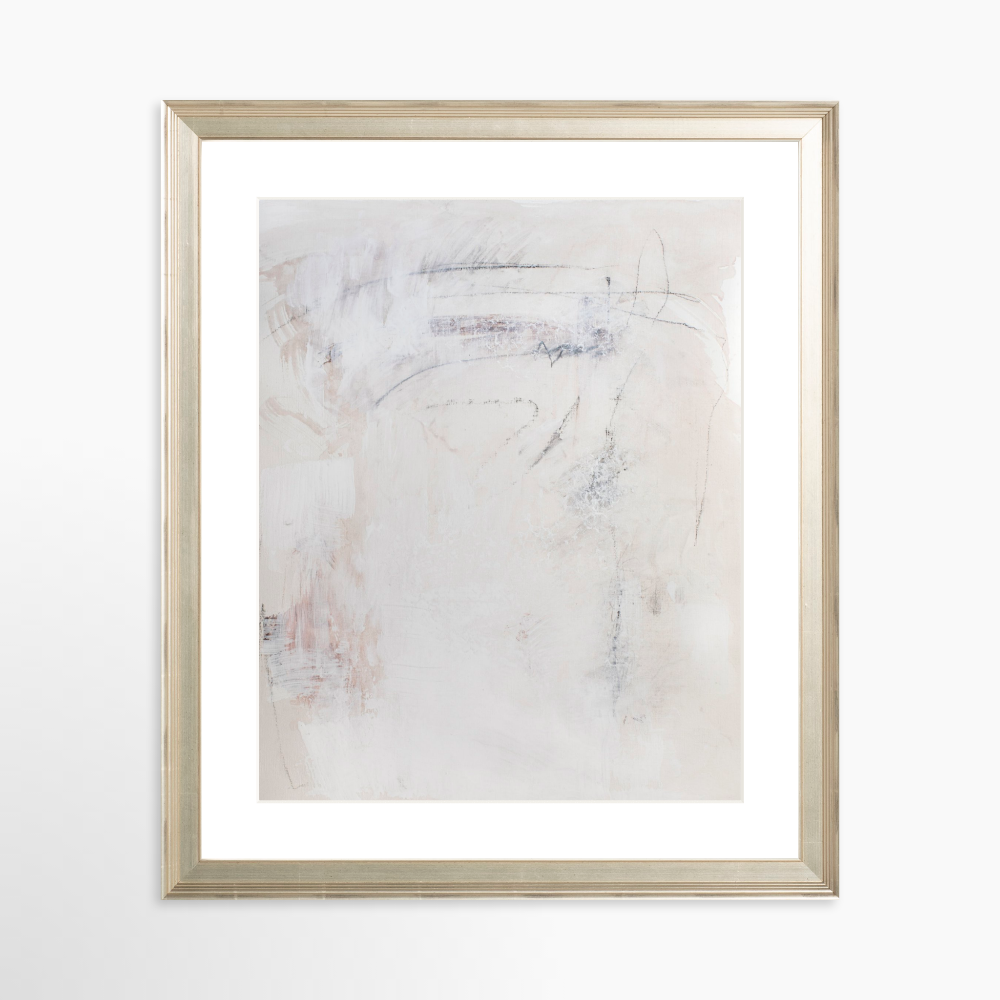 24x30 / Certificate Silver Frame + White Mat