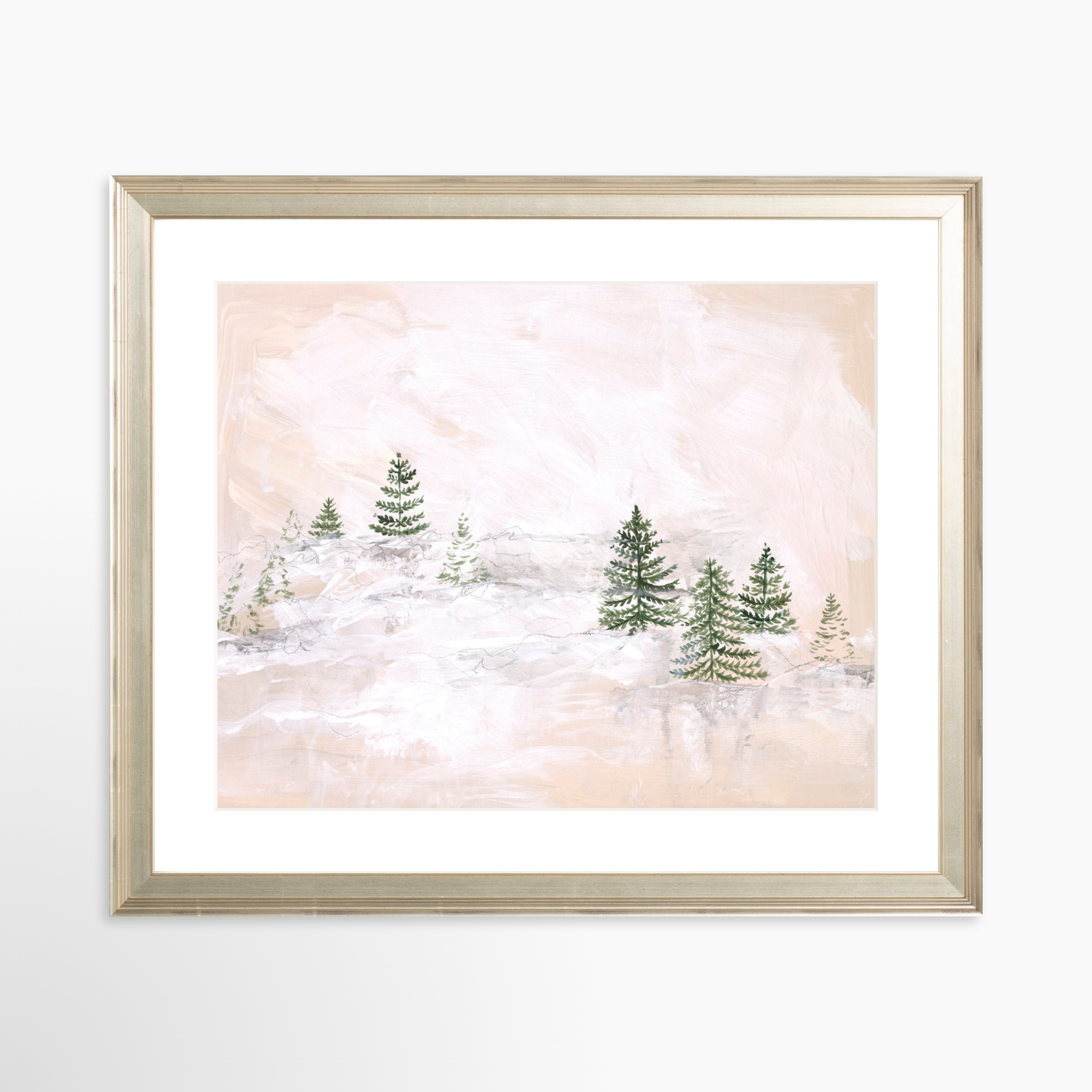 30x24 / Certificate Silver Frame + White Mat