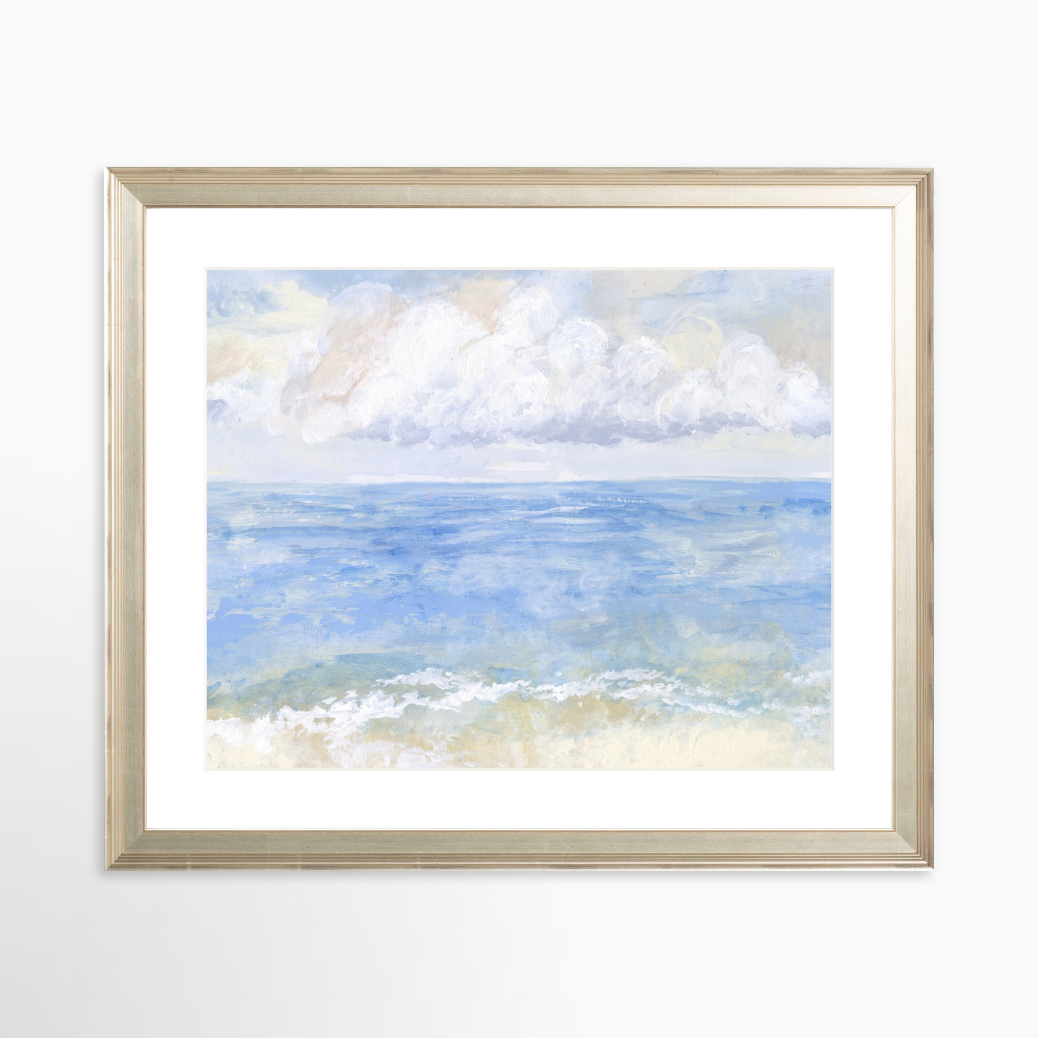 30x24 / Certificate Silver Frame + White Mat