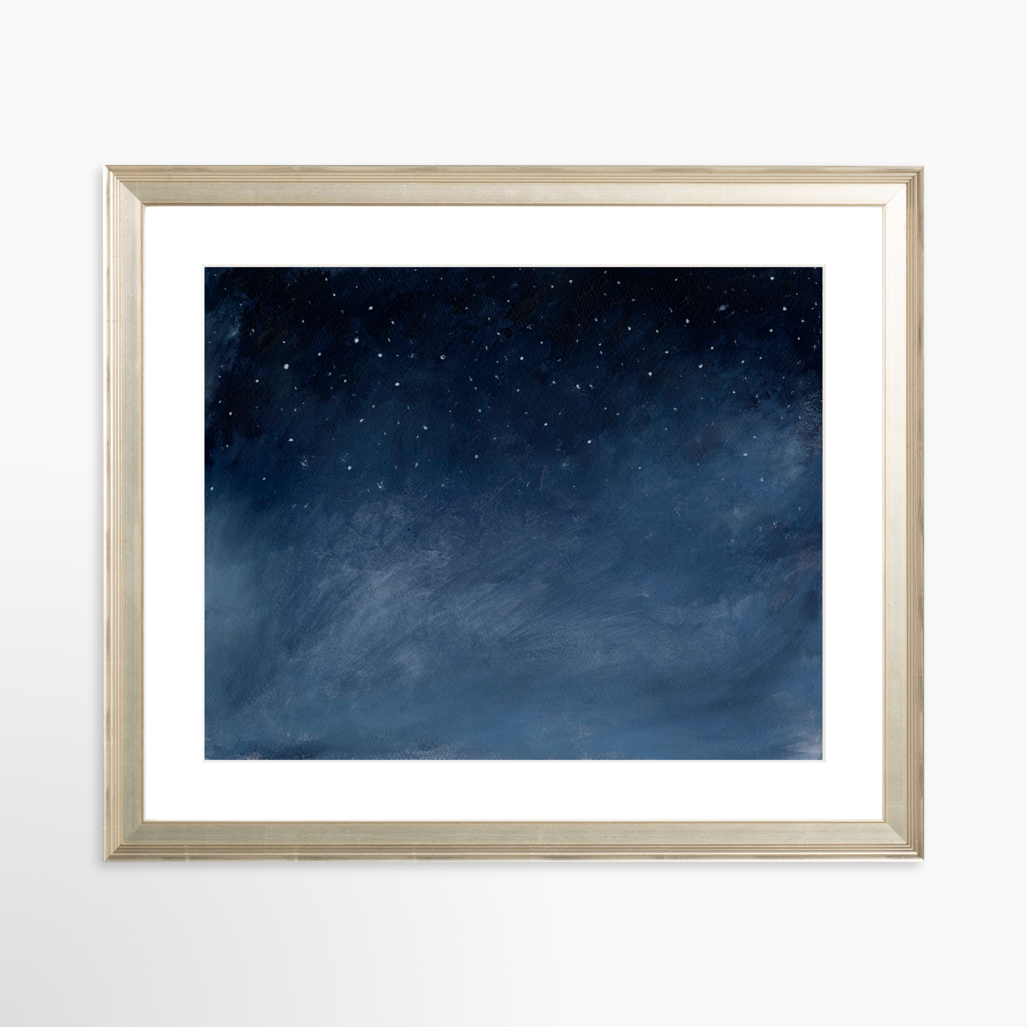 30x24 / Certificate Silver Frame + White Mat