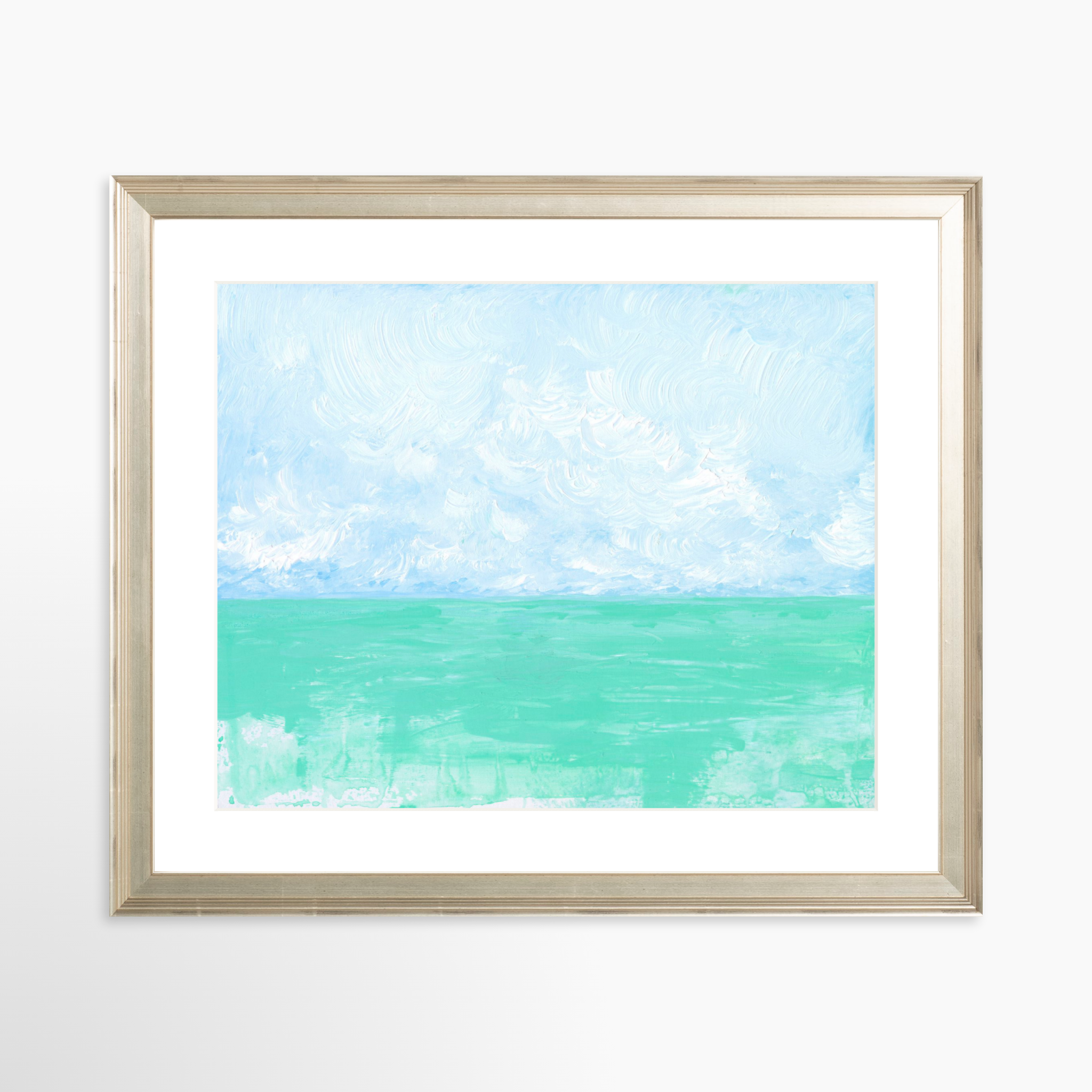 30x24 / Certificate Silver Frame + White Mat