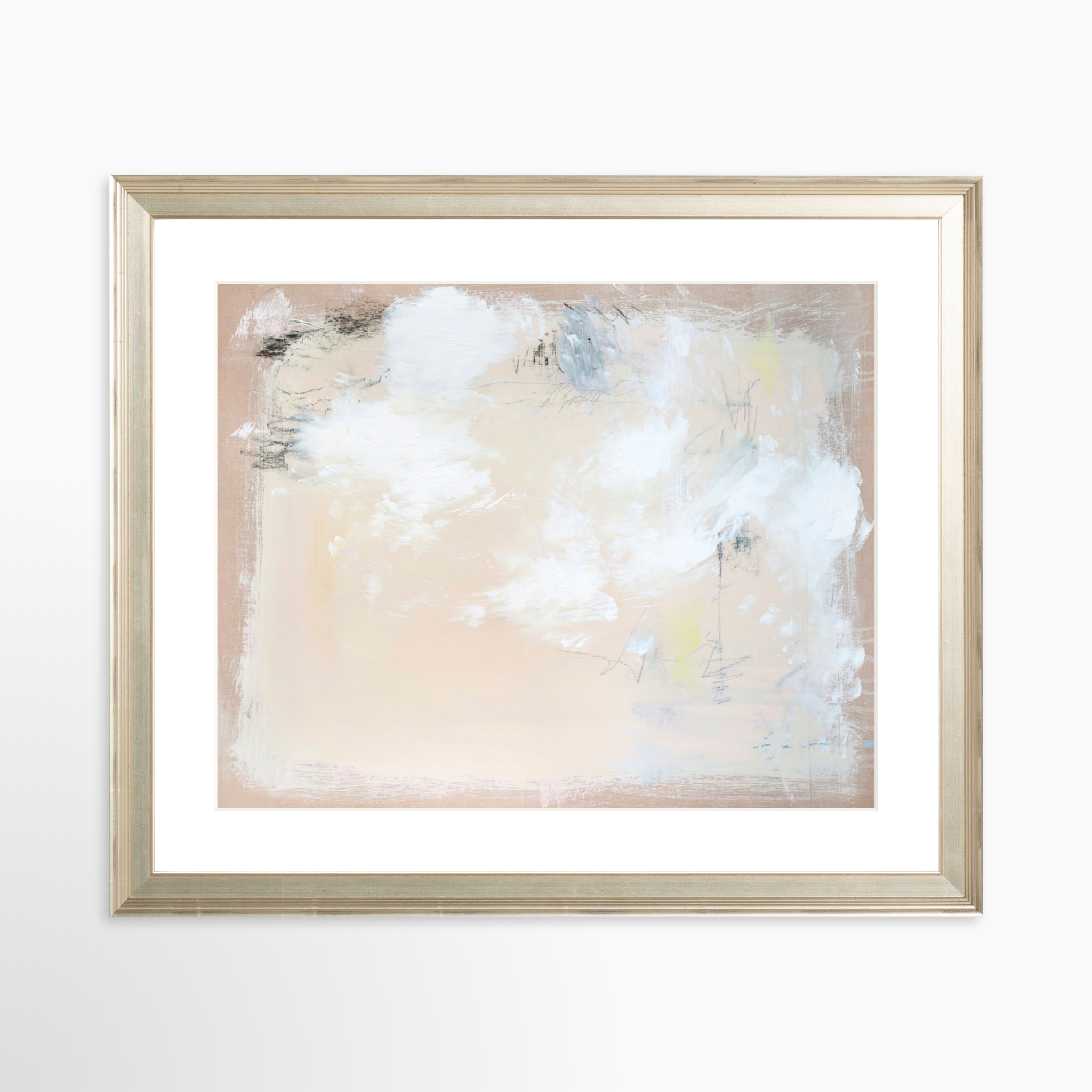30x24 / Certificate Silver Frame + White Mat