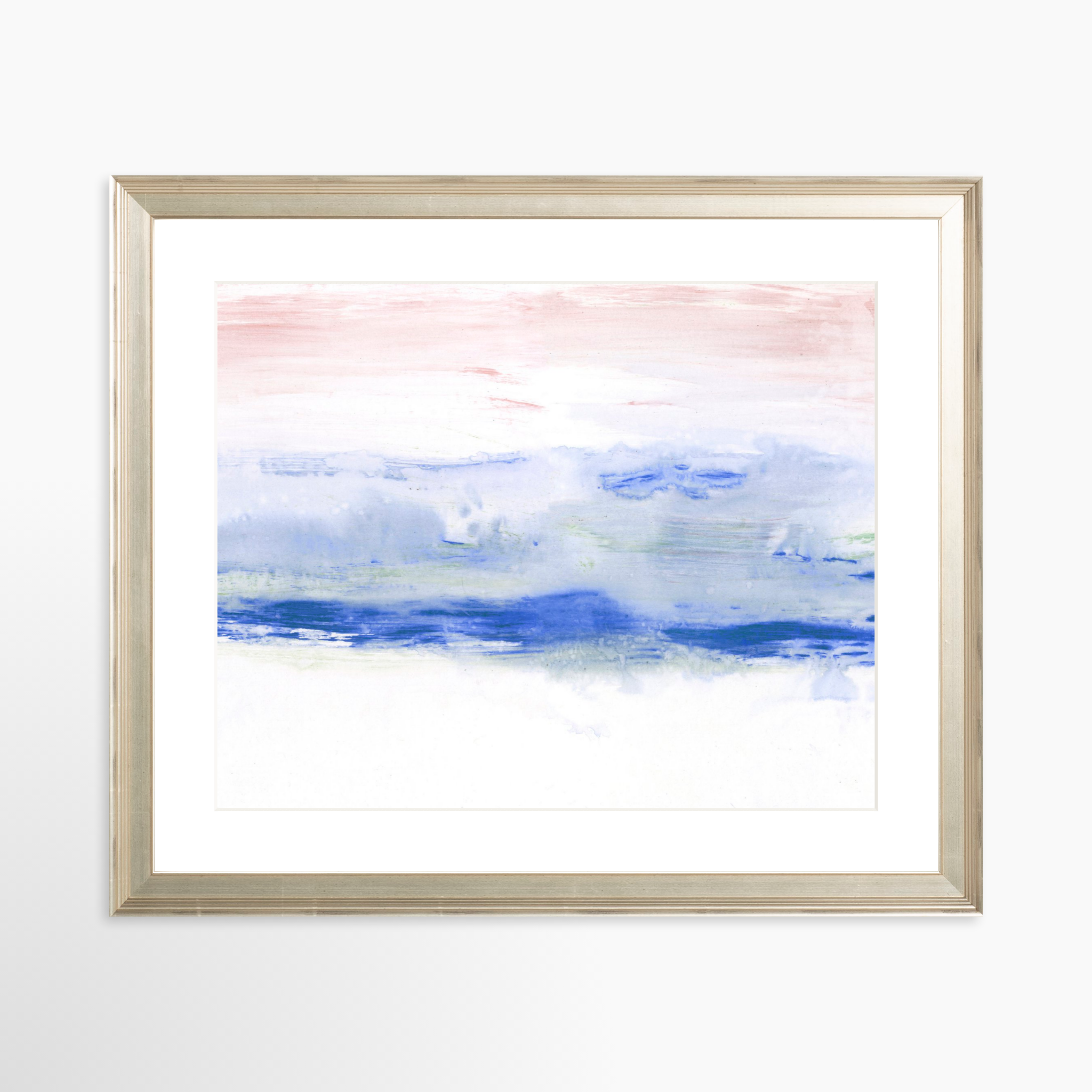 30x24 / Certificate Silver Frame + White Mat