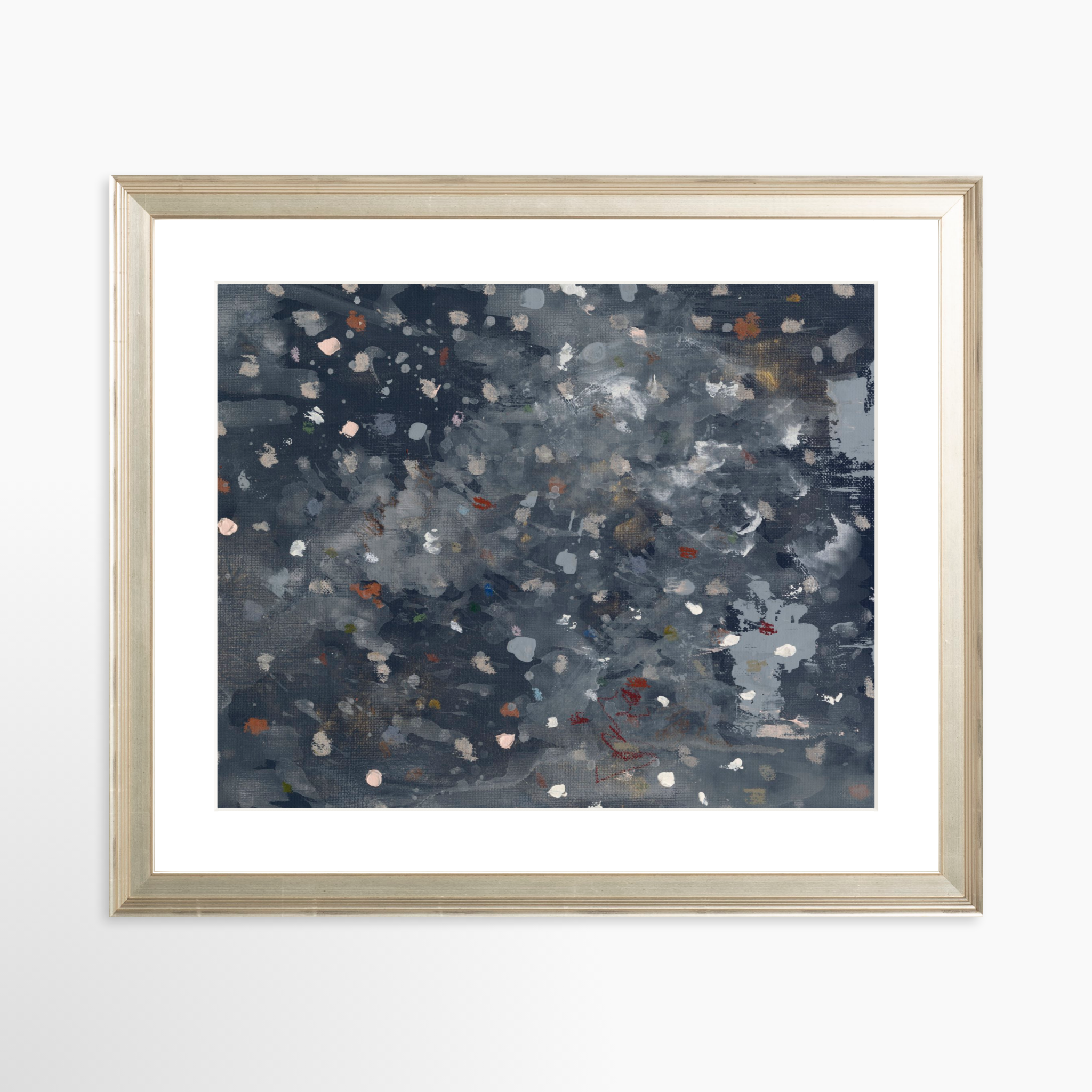 30x24 / Certificate Silver Frame + White Mat