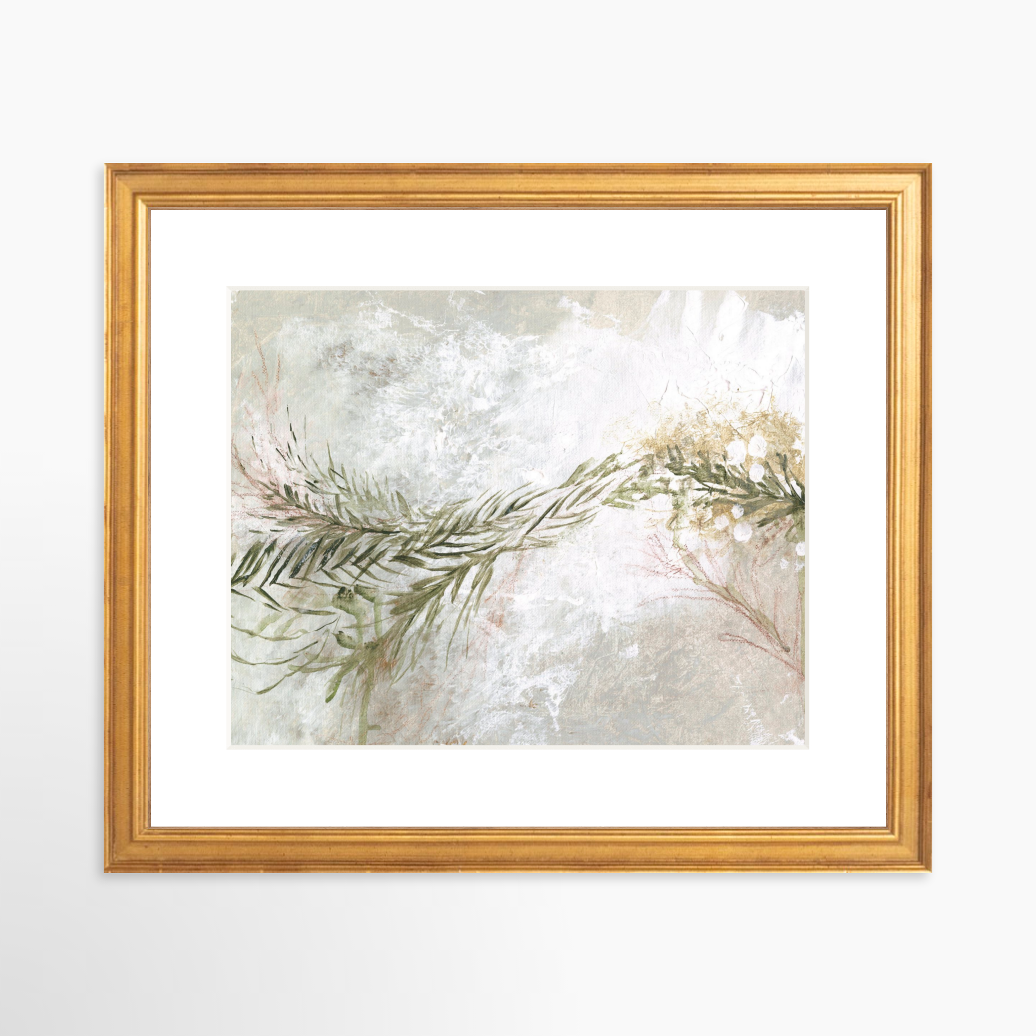 10x8 / Certificate Gold Frame + White Mat