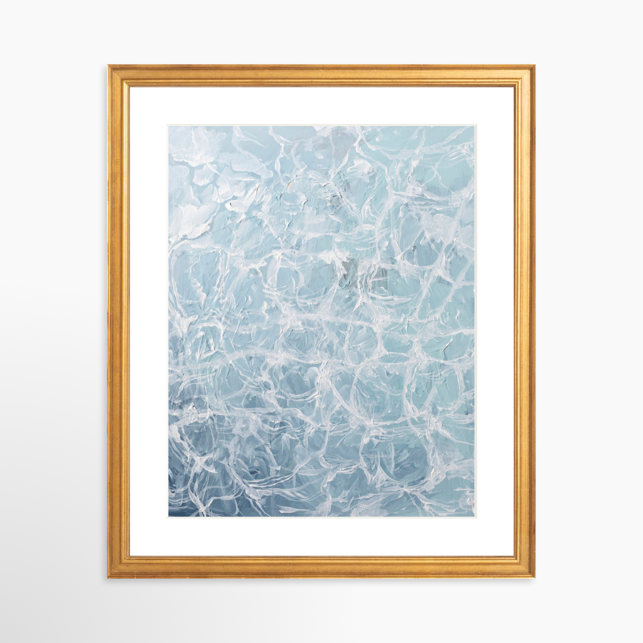 11x14 / Certificate Gold Frame + White Mat