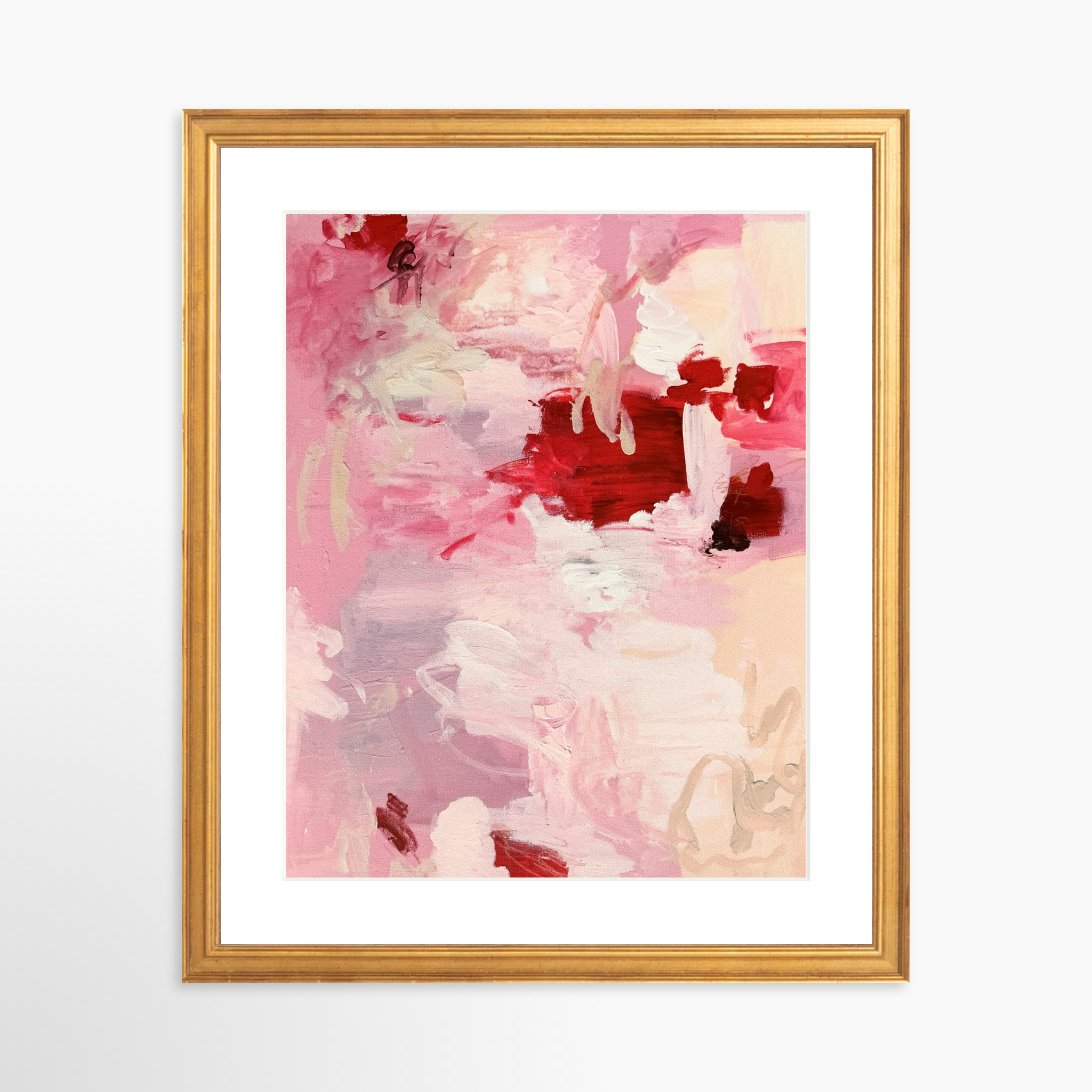 11x14 / Certificate Gold Frame + White Mat