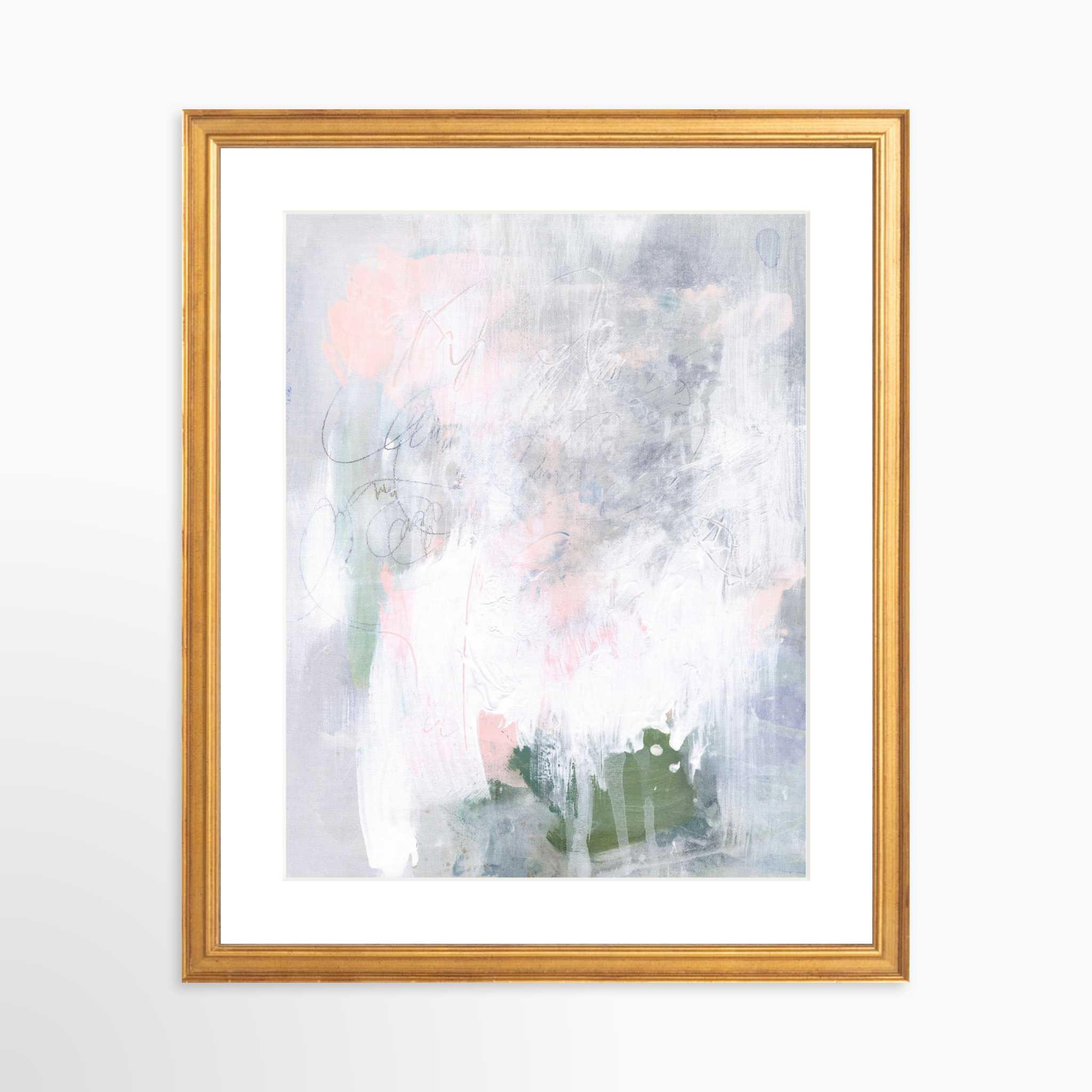 11x14 / Certificate Gold Frame + White Mat