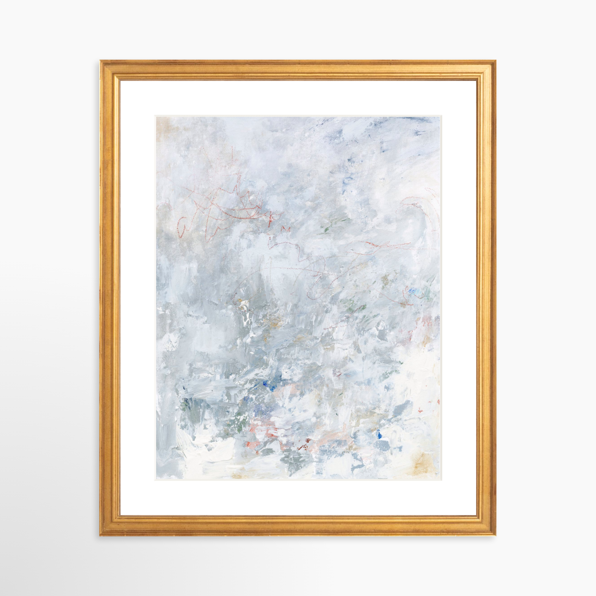 11x14 / Certificate Gold Frame + White Mat