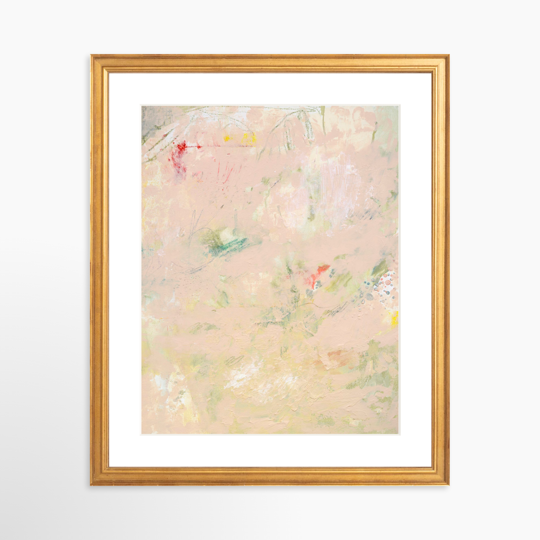 11x14 / Certificate Gold Frame + White Mat