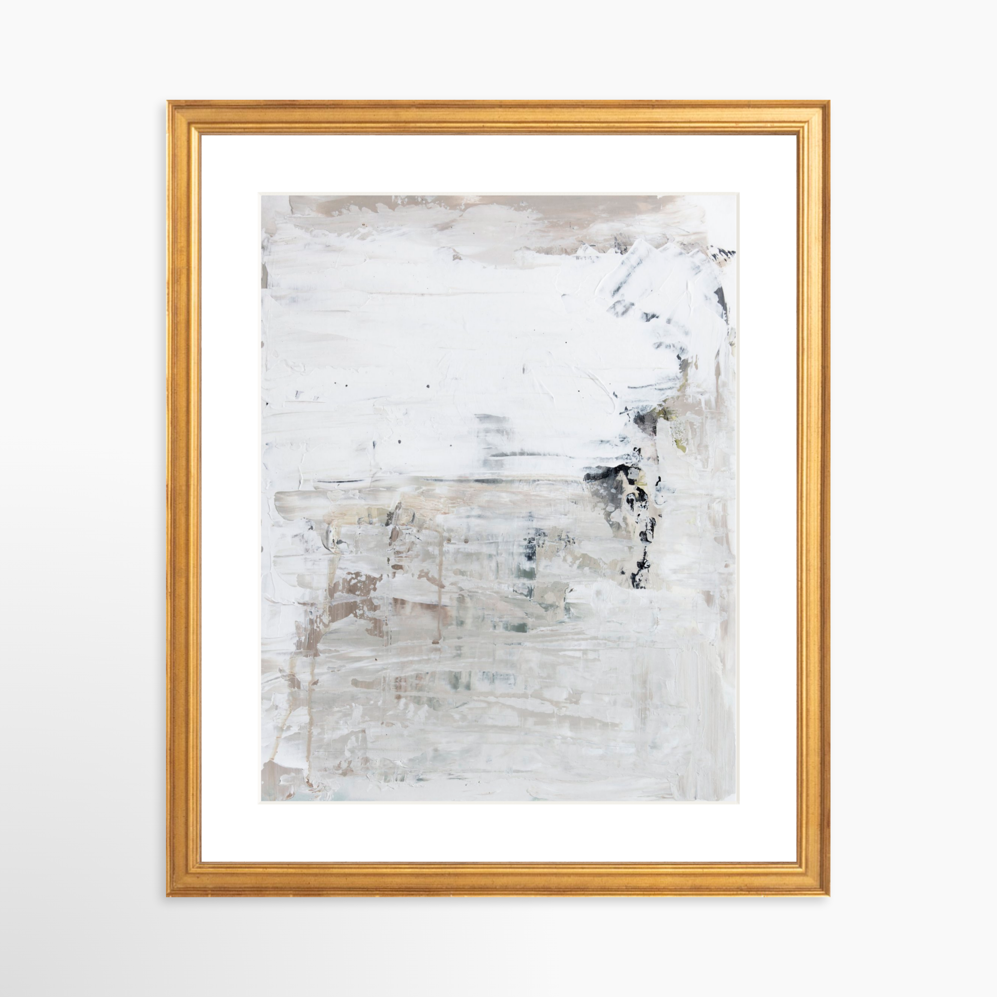 11x14 / Certificate Gold Frame + White Mat