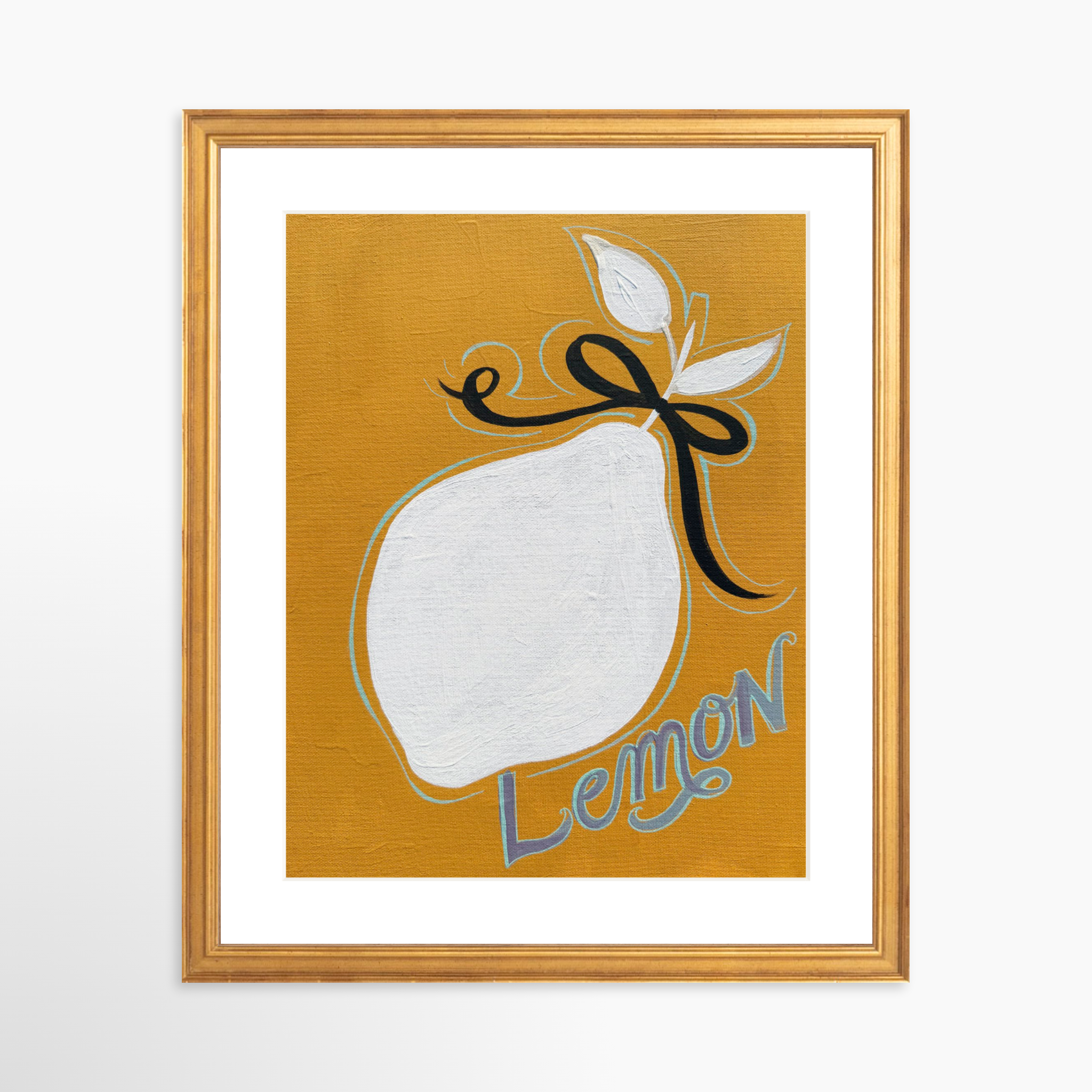 11x14 / Certificate Gold Frame + White Mat