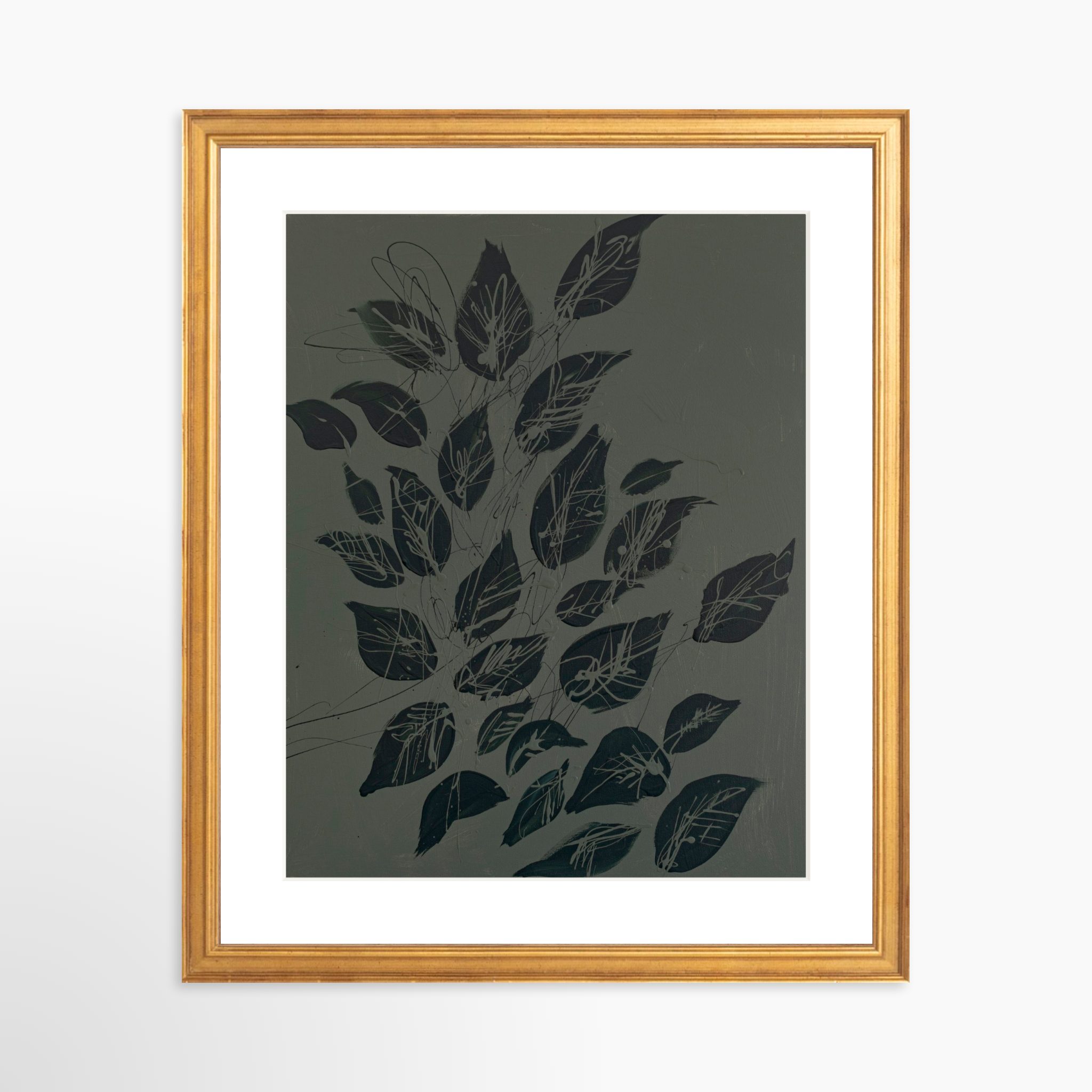 11x14 / Certificate Gold Frame + White Mat