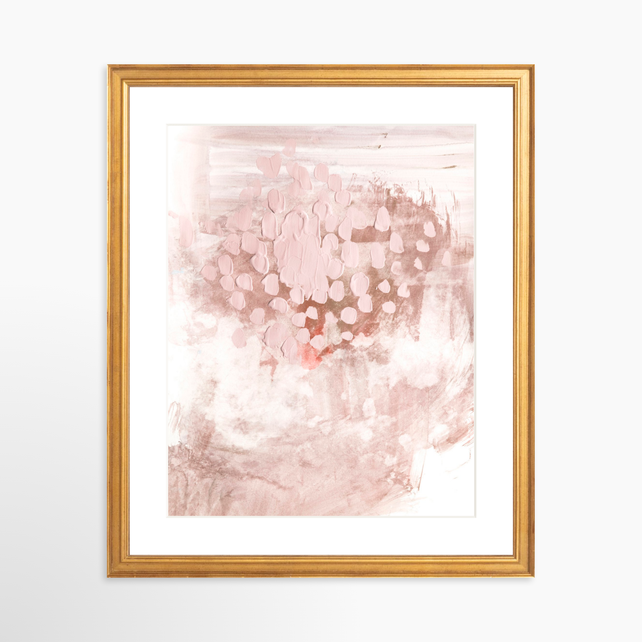 11x14 / Certificate Gold Frame + White Mat