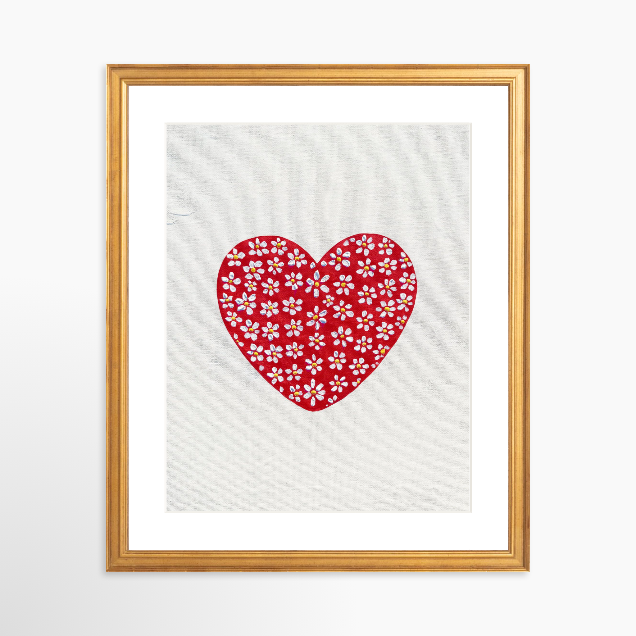 11x14 / Certificate Gold Frame + White Mat