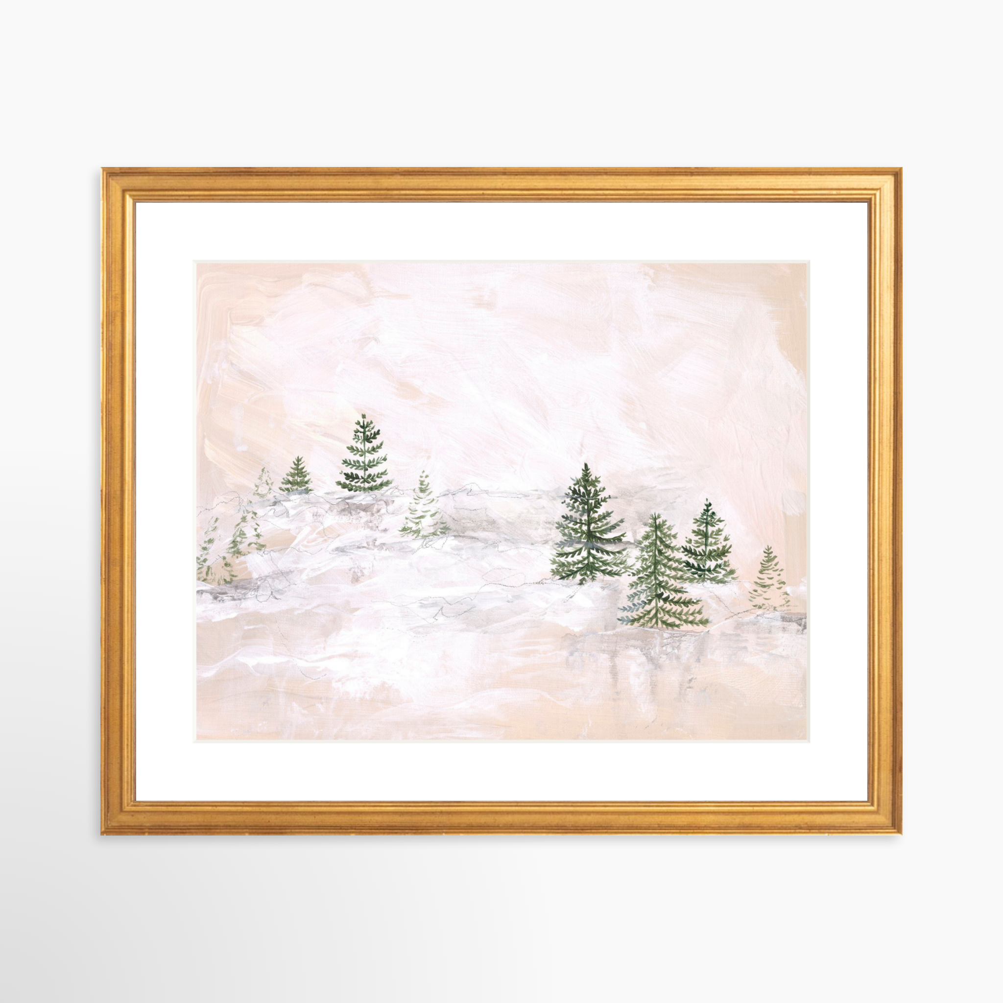 14x11 / Certificate Gold Frame + White Mat