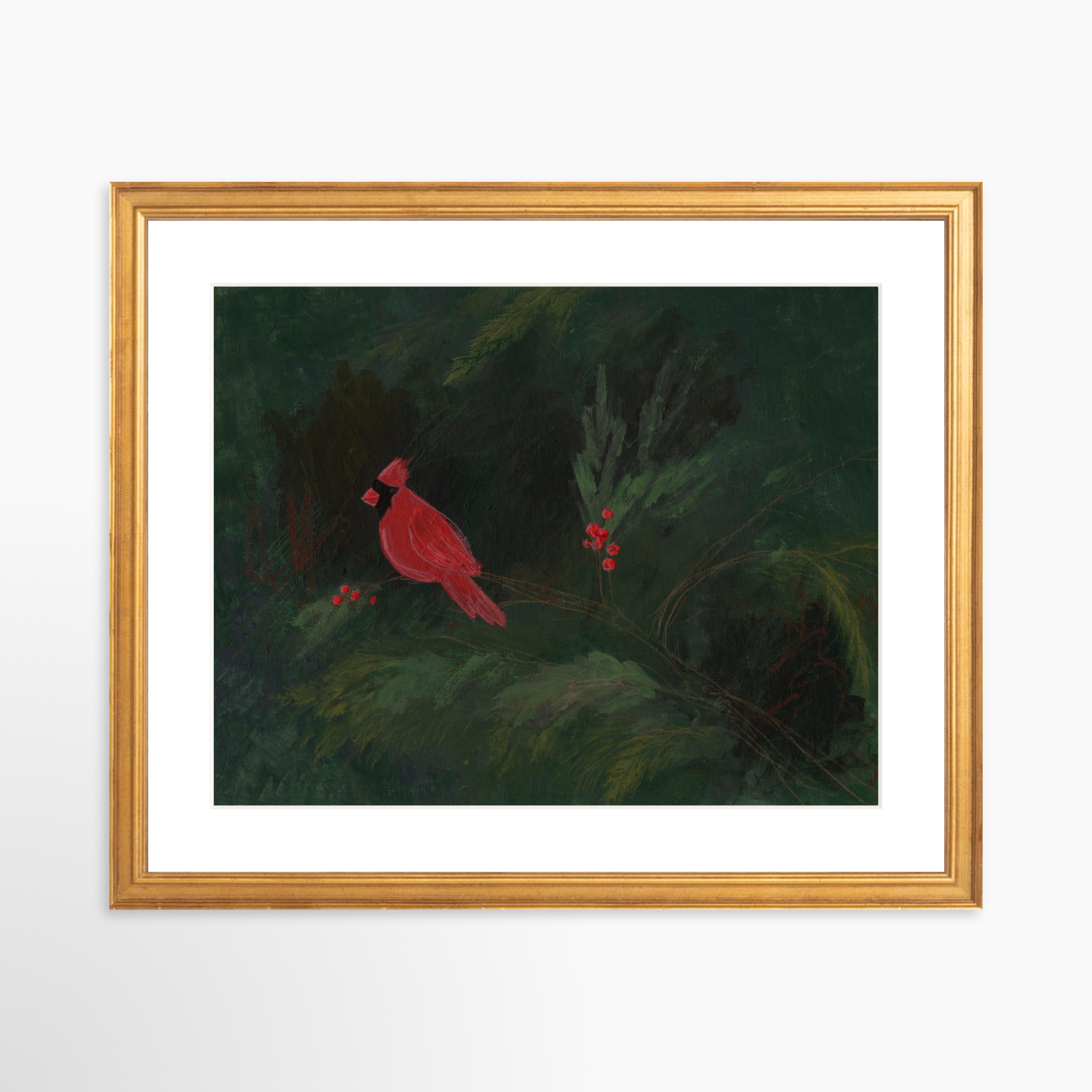 14x11 / Certificate Gold Frame + White Mat