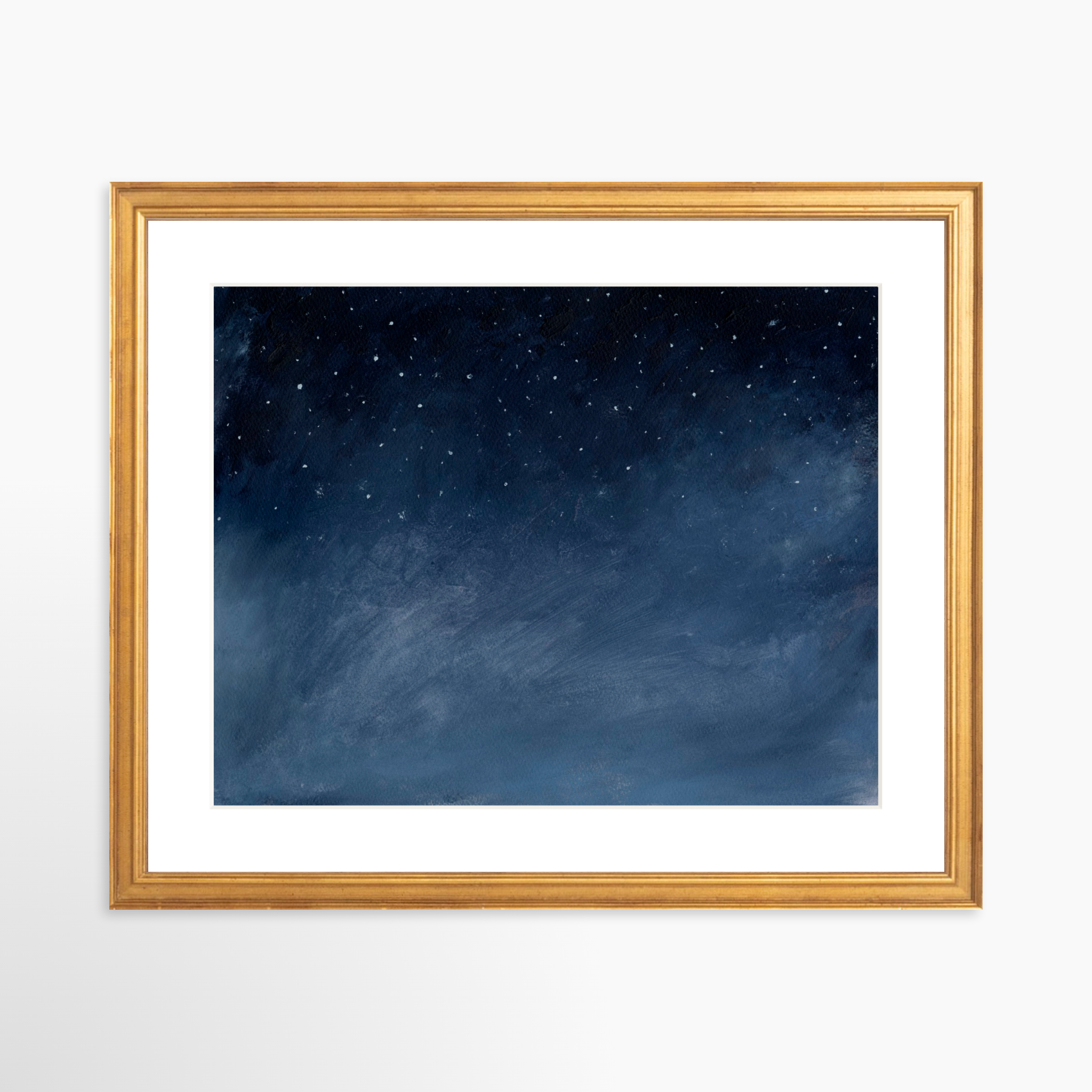 14x11 / Certificate Gold Frame + White Mat