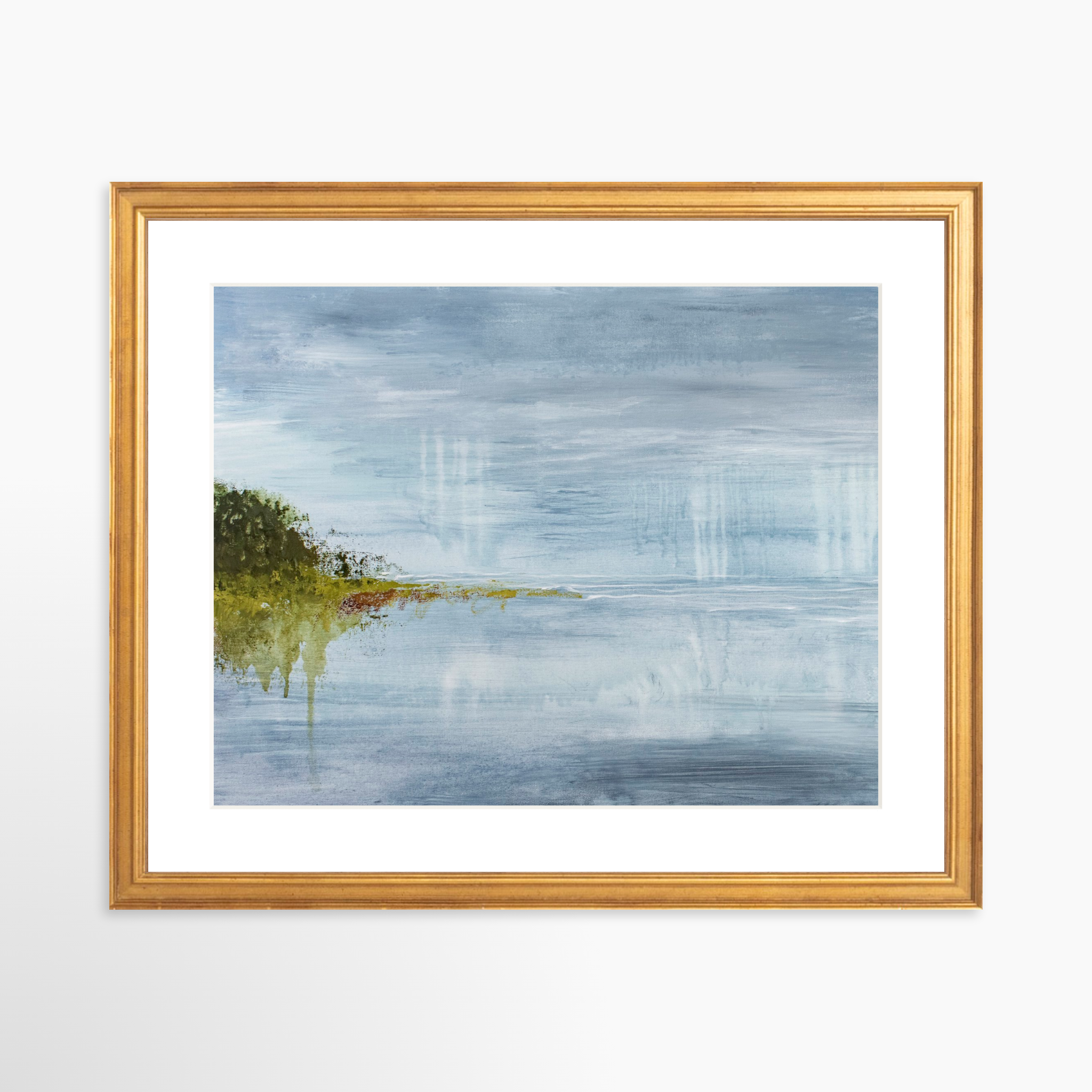 14x11 / Certificate Gold Frame + White Mat