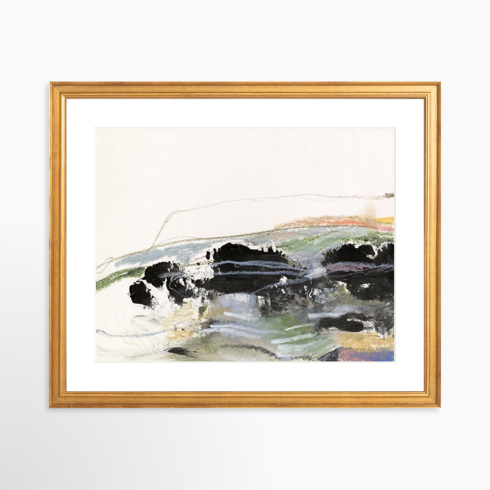 14x11 / Certificate Gold Frame + White Mat