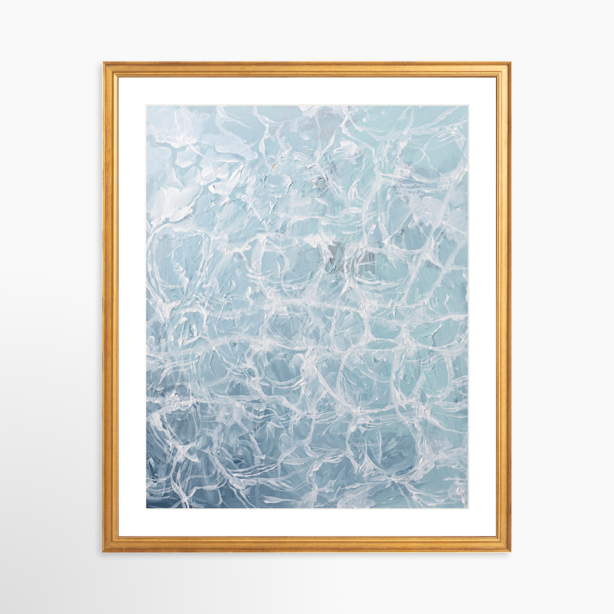 16x20 / Certificate Gold Frame + White Mat