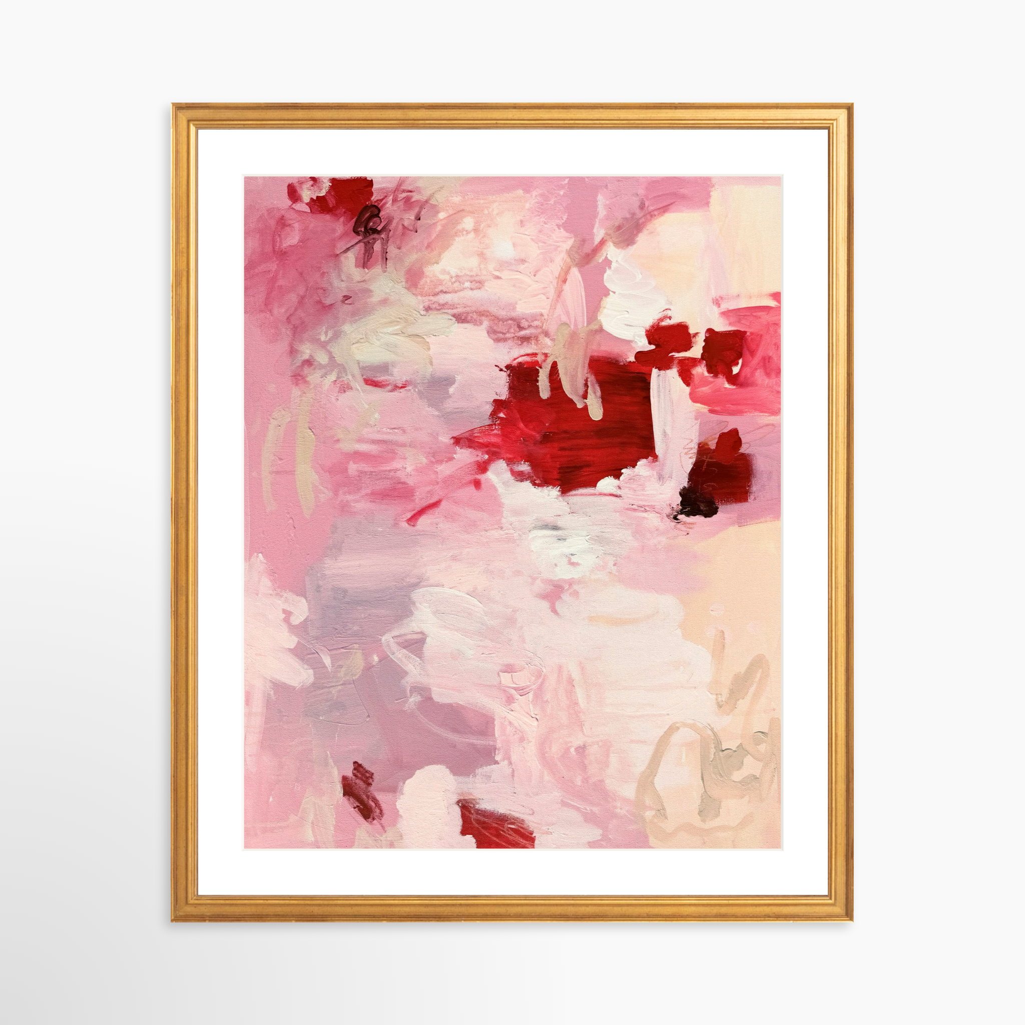 16x20 / Certificate Gold Frame + White Mat