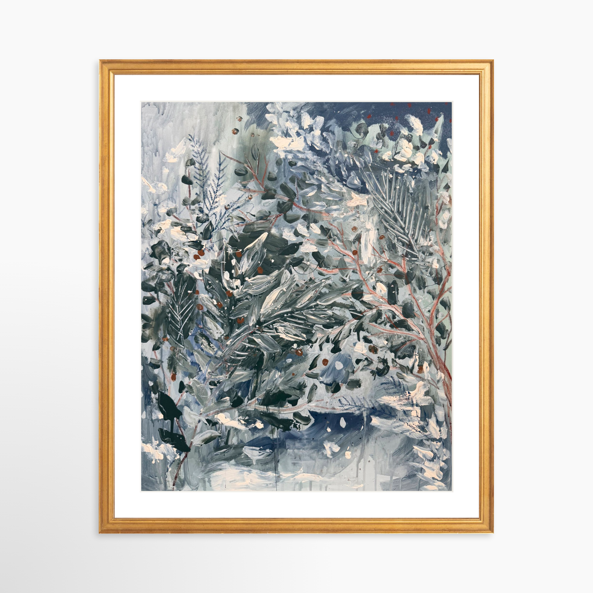 16x20 / Certificate Gold Frame + White Mat