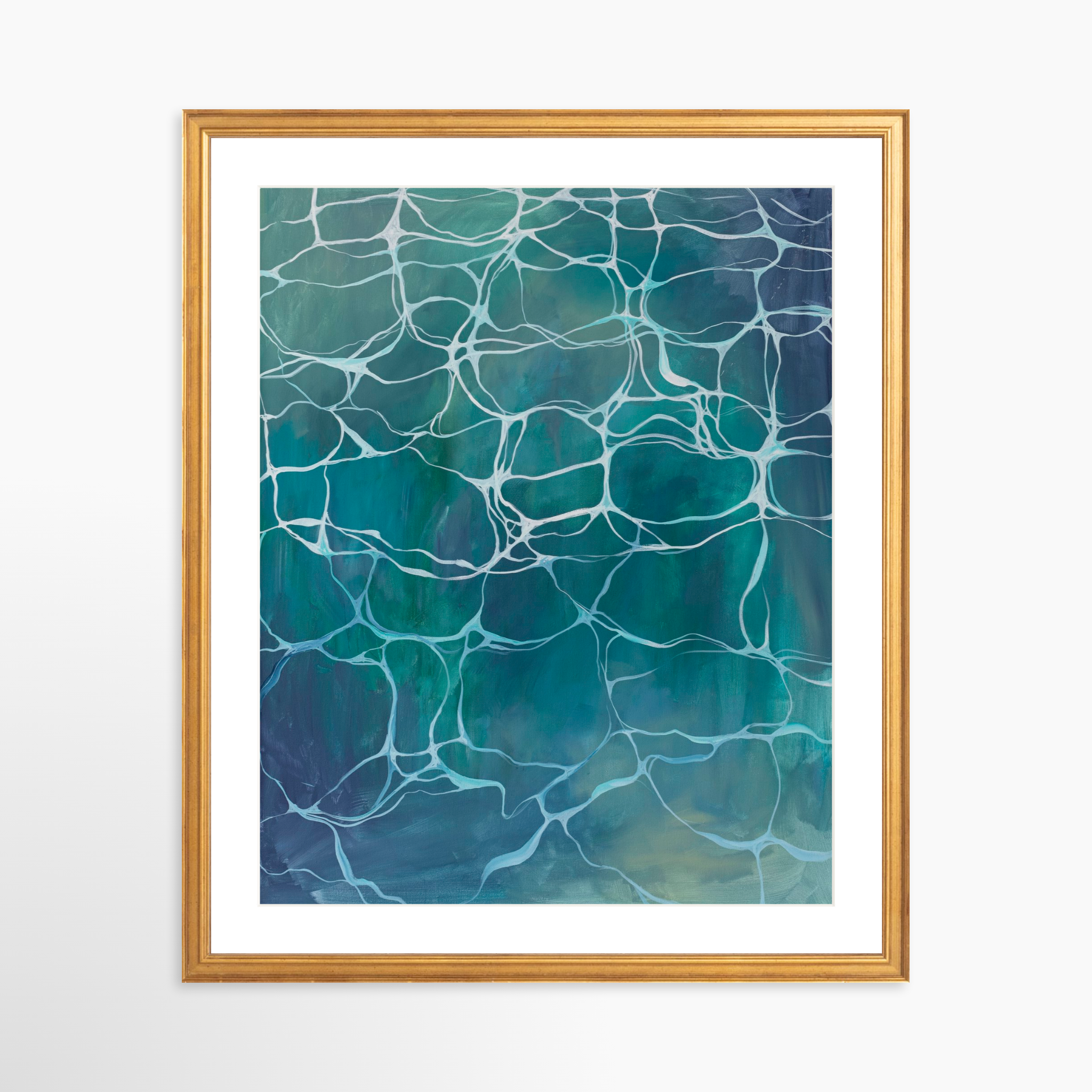 16x20 / Certificate Gold Frame + White Mat