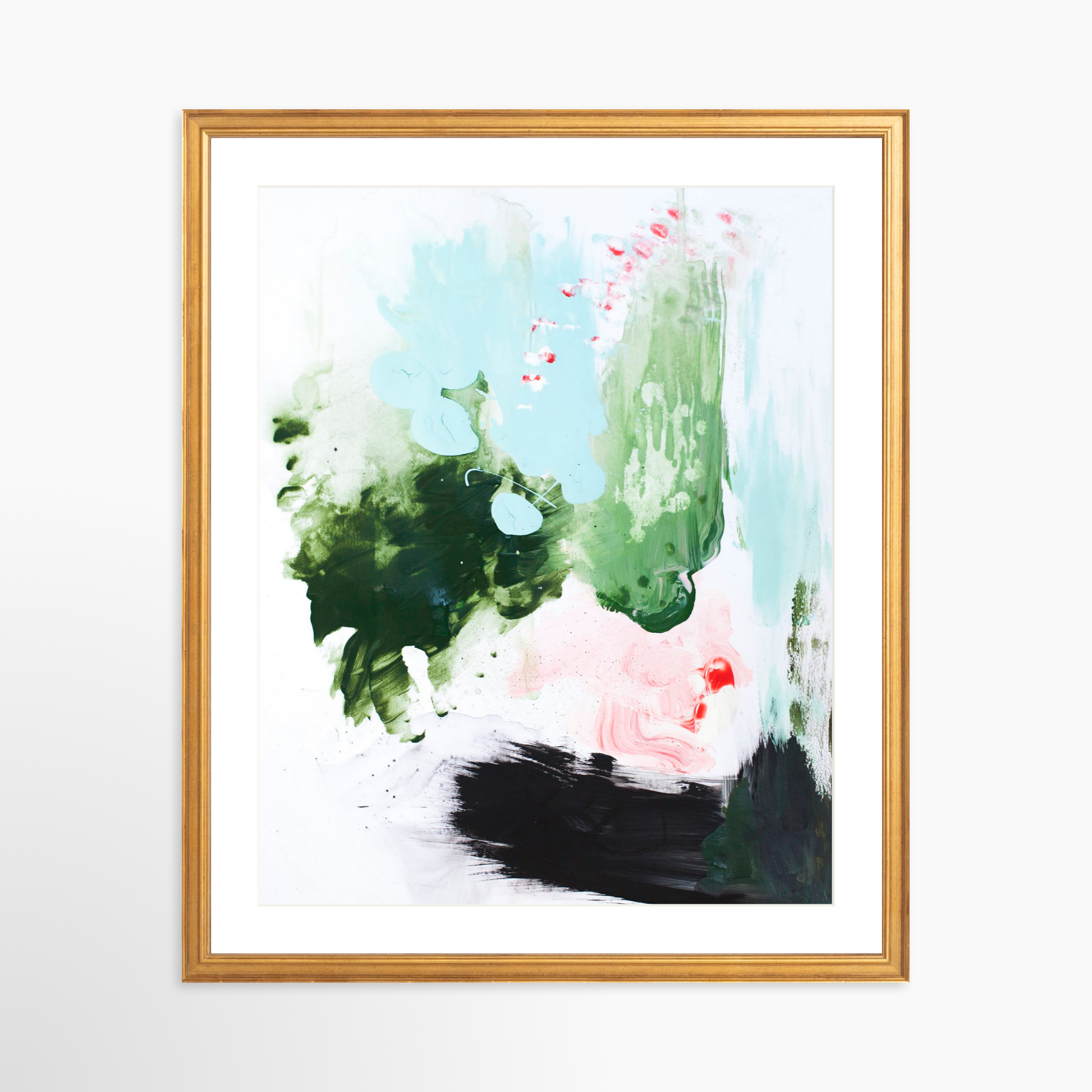 16x20 / Certificate Gold Frame + White Mat