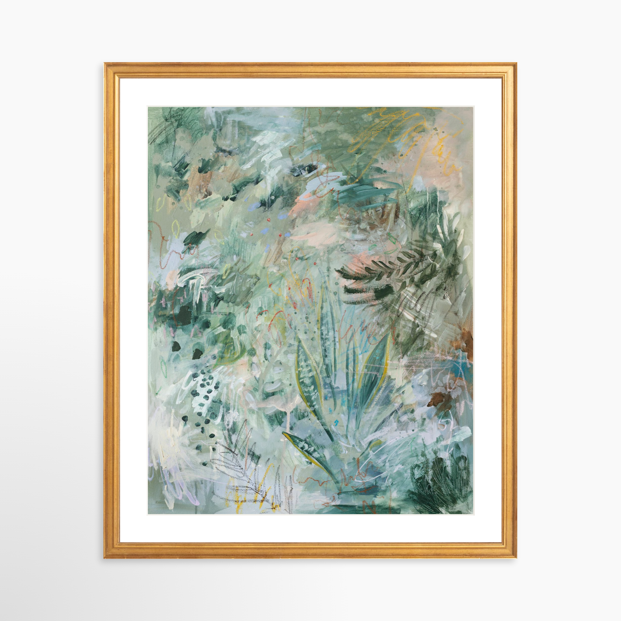 16x20 / Certificate Gold Frame + White Mat