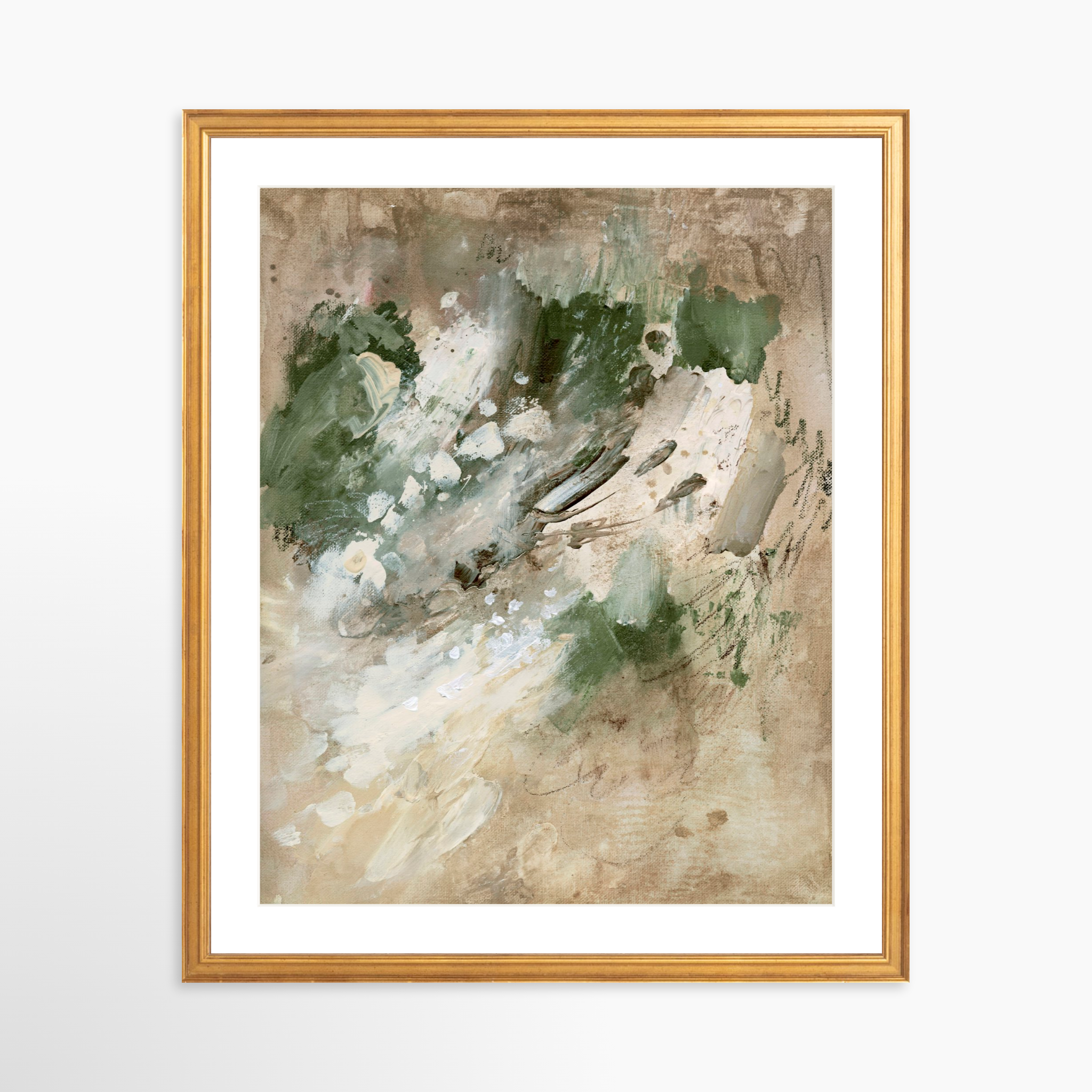 16x20 / Certificate Gold Frame + White Mat