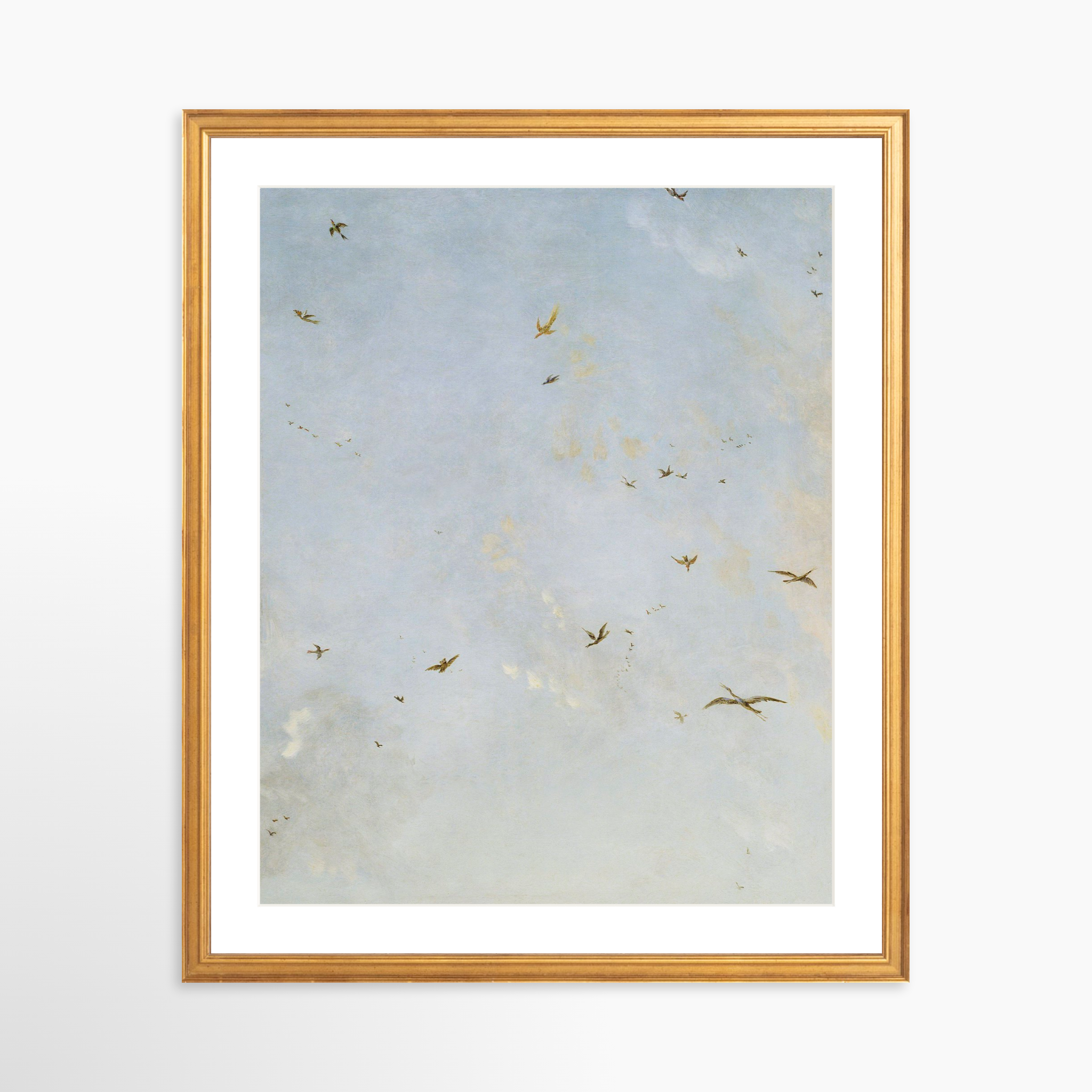 16x20 / Certificate Gold Frame + White Mat