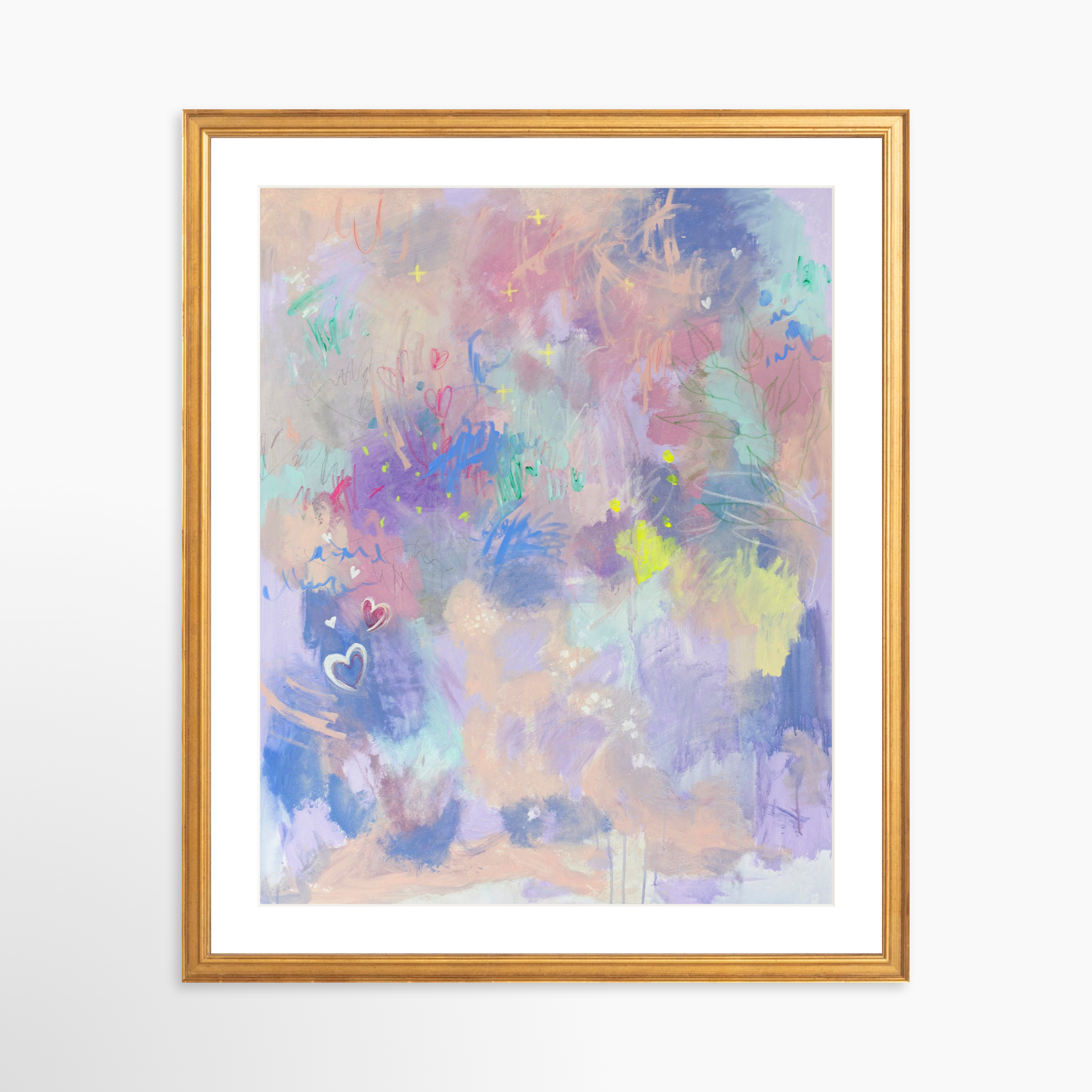 16x20 / Certificate Gold Frame + White Mat