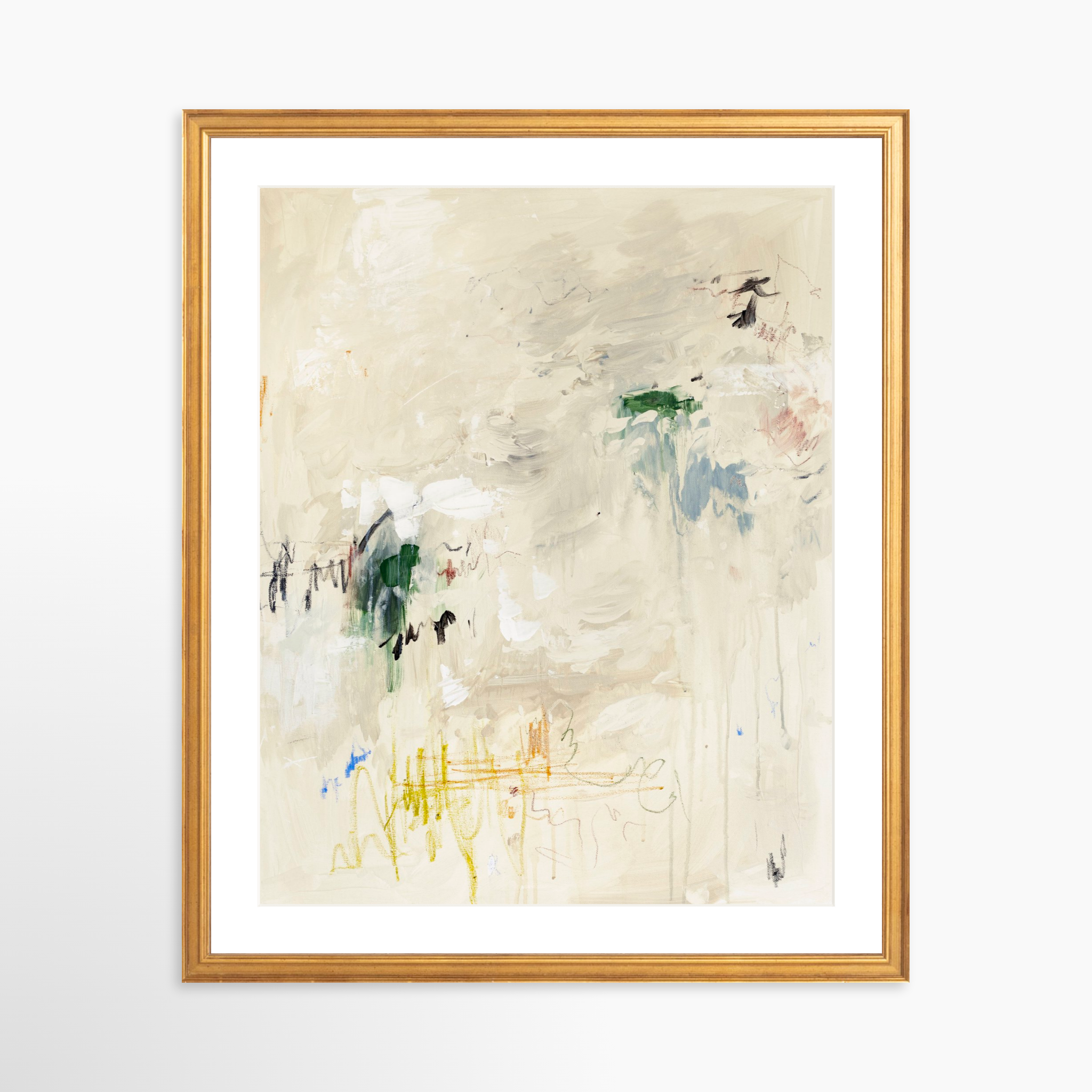 16x20 / Certificate Gold Frame + White Mat