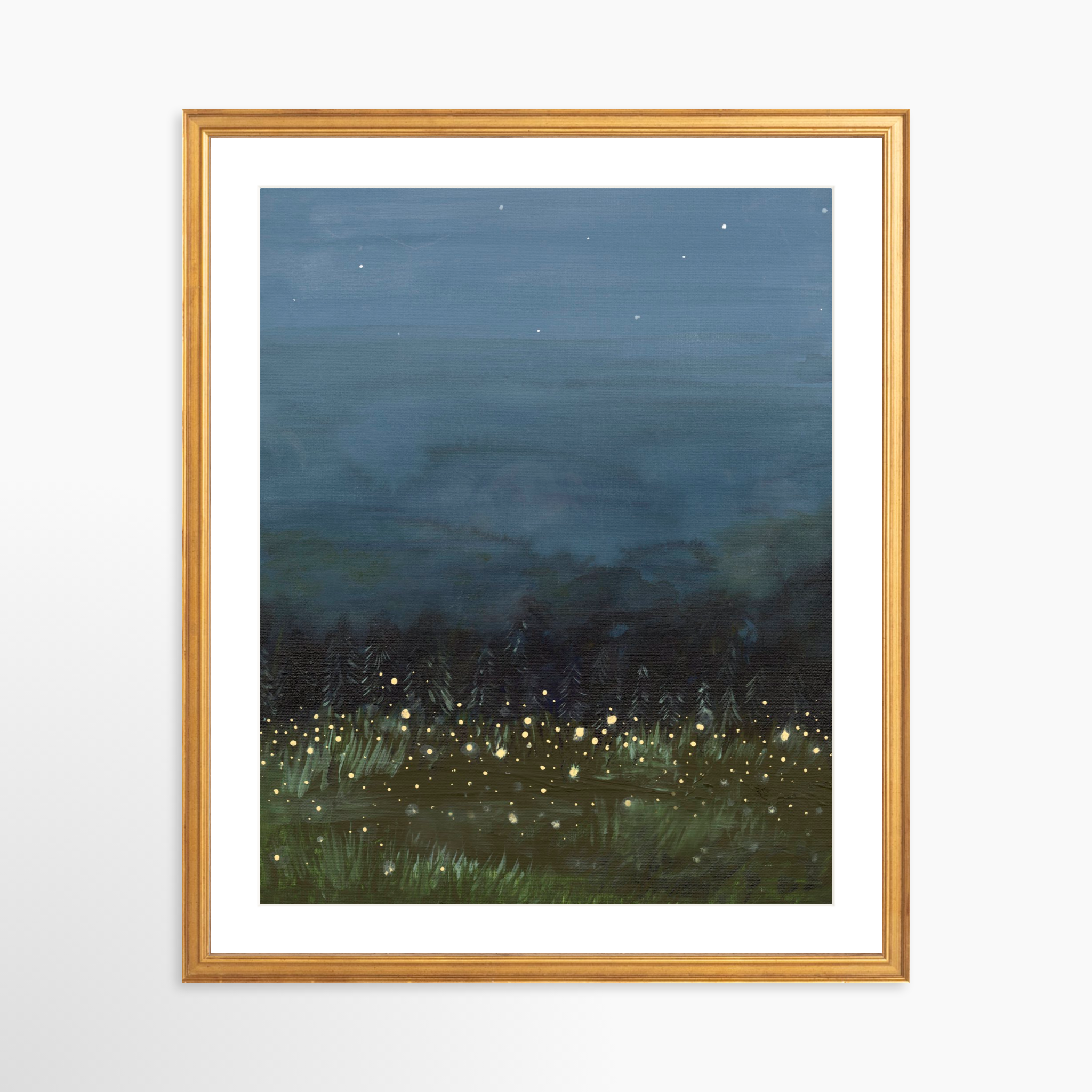 16x20 / Certificate Gold Frame + White Mat