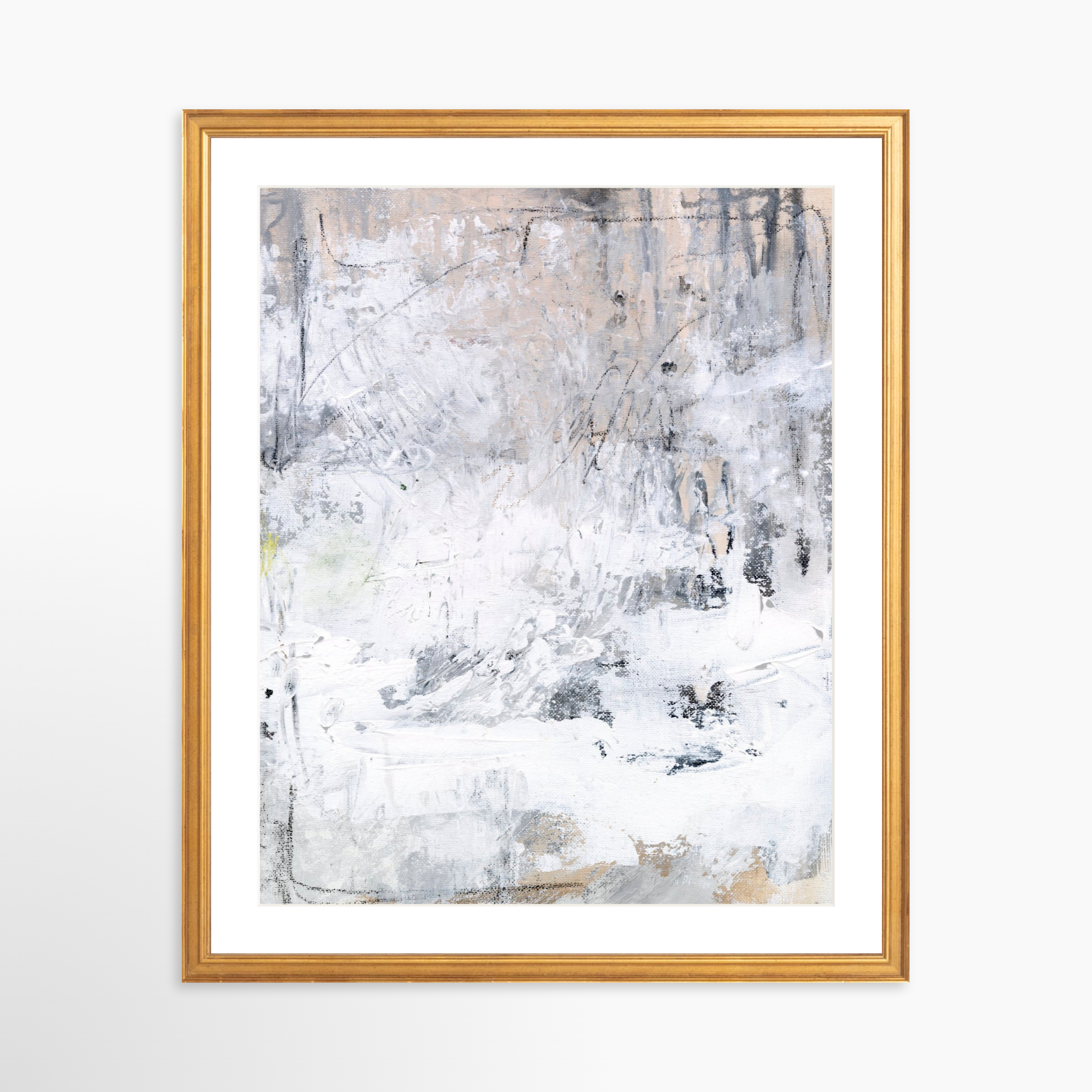 16x20 / Certificate Gold Frame + White Mat