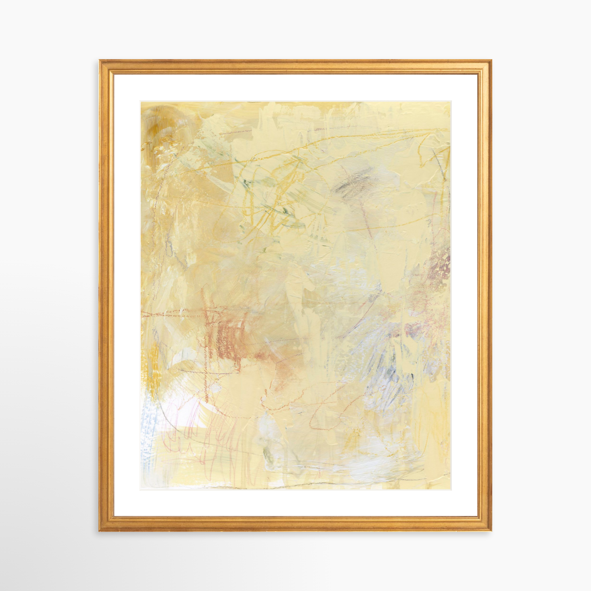 16x20 / Certificate Gold Frame + White Mat