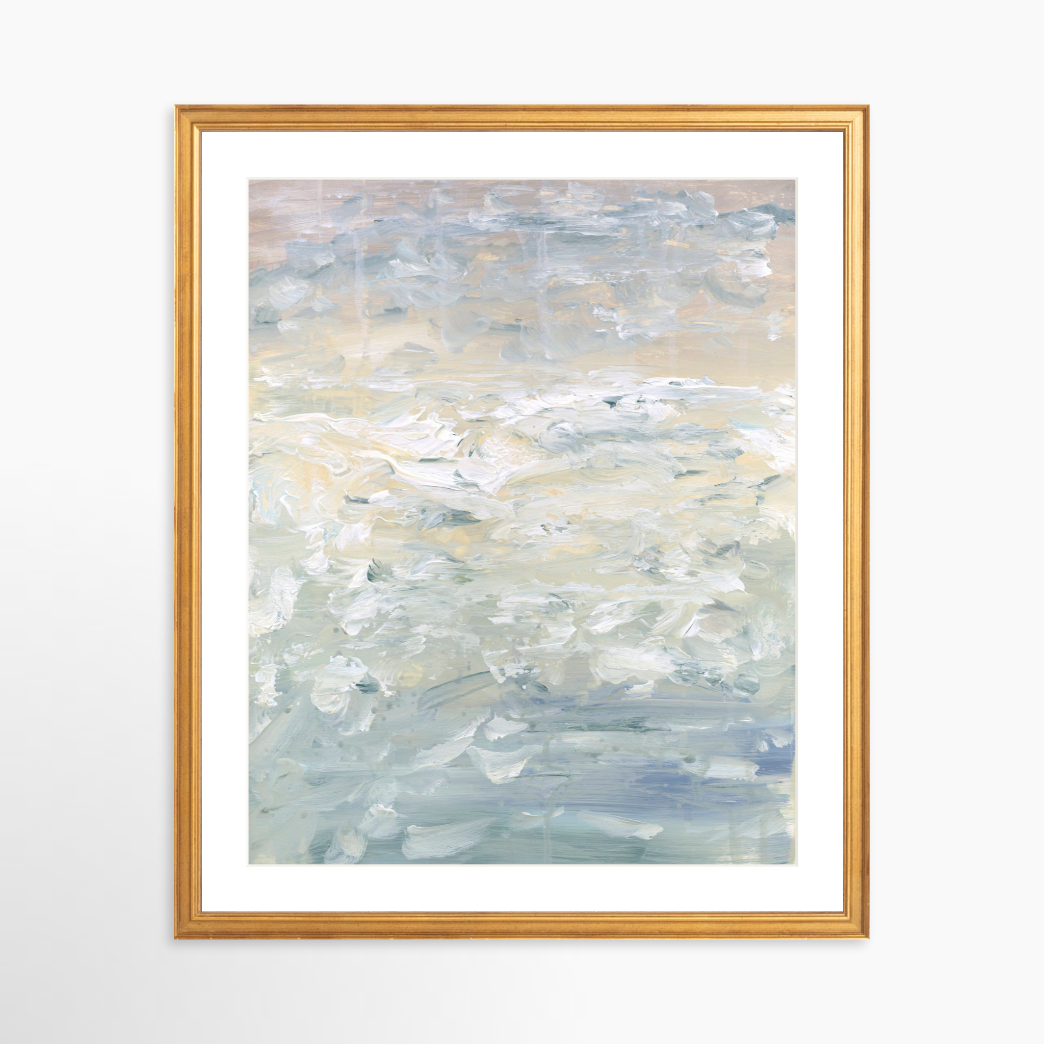 16x20 / Certificate Gold Frame + White Mat