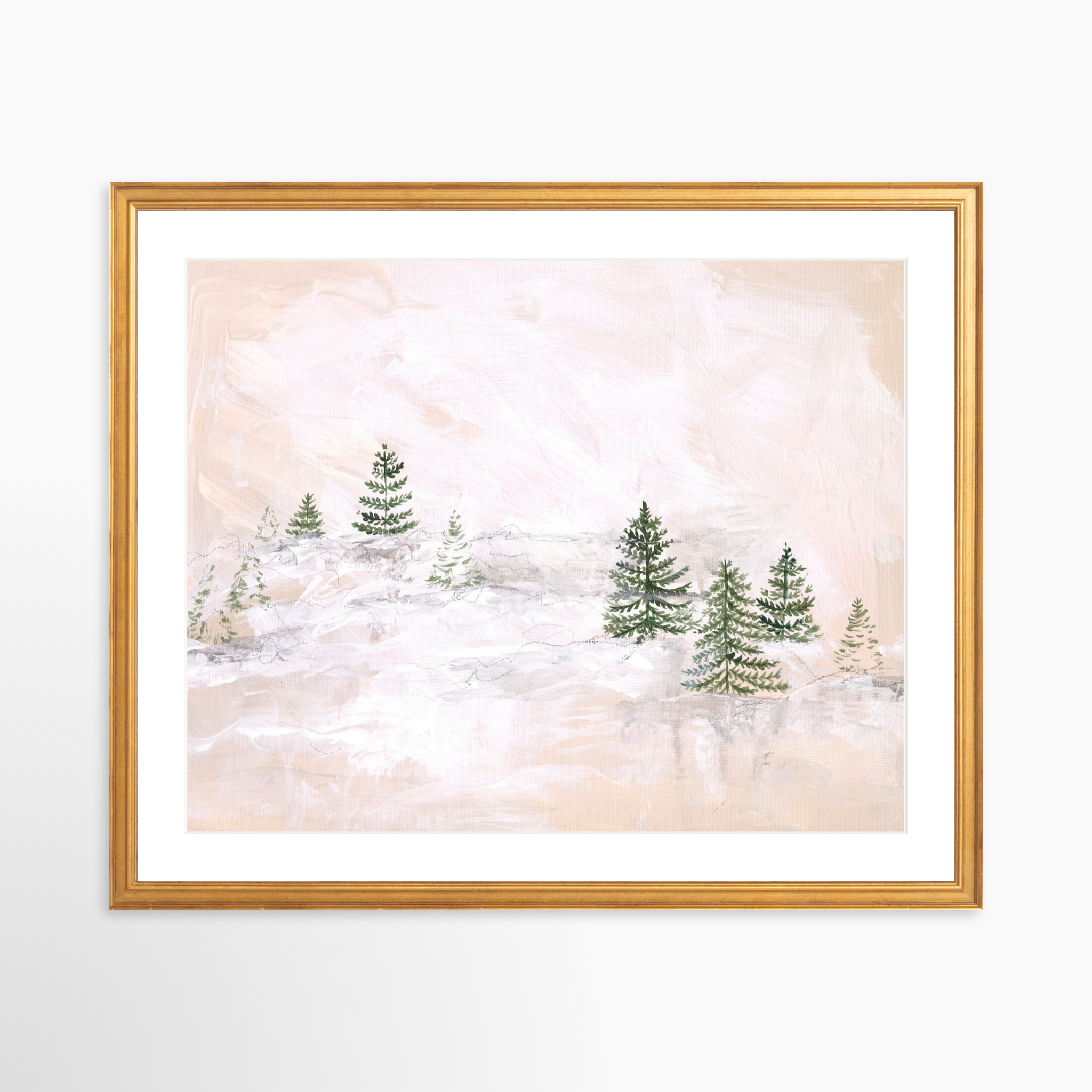 20x16 / Certificate Gold Frame + White Mat