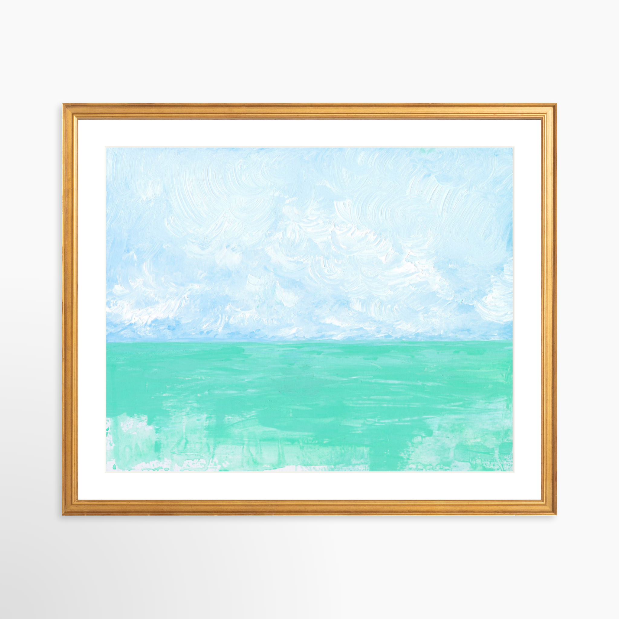 20x16 / Certificate Gold Frame + White Mat